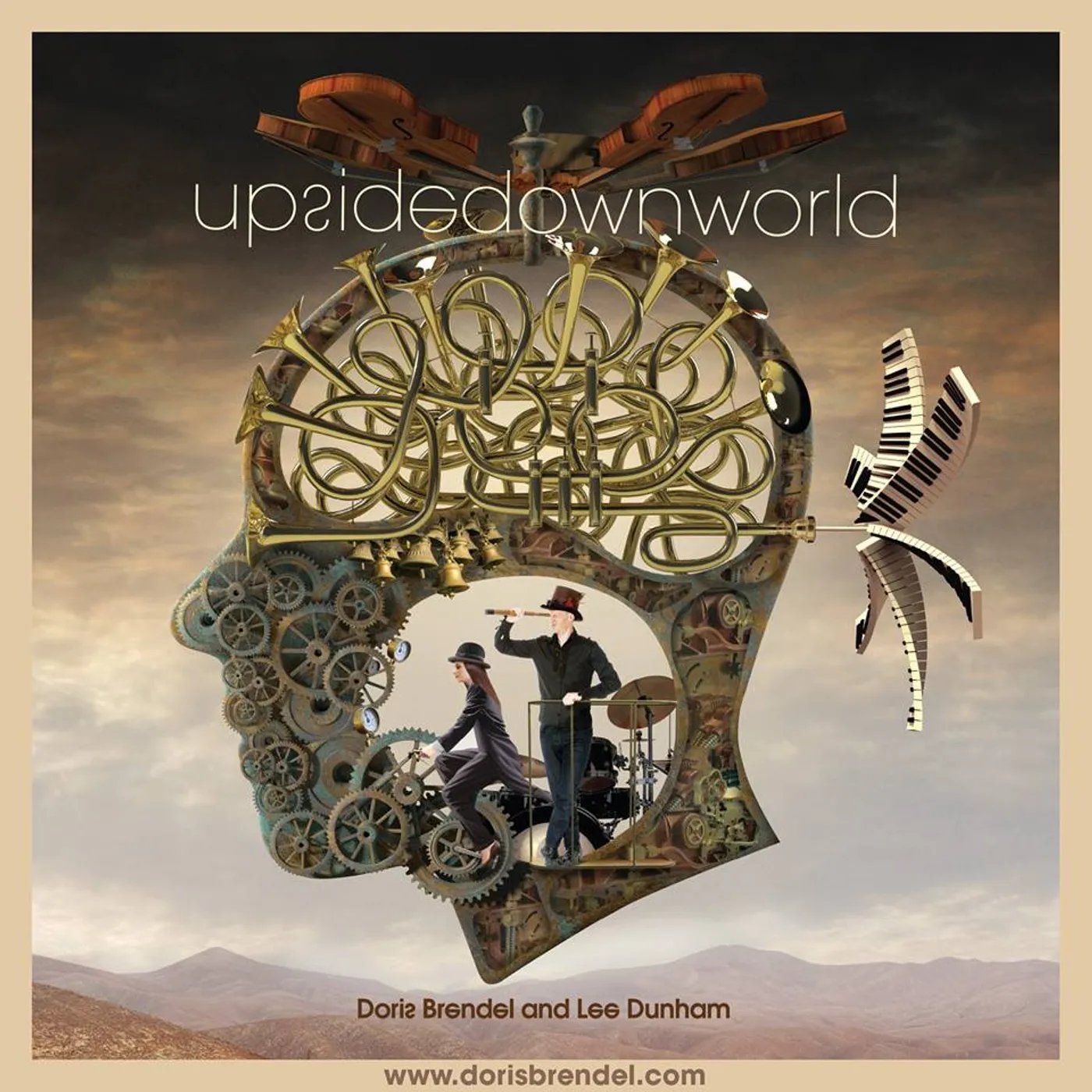 Doris Brendel and Lee Dunham UPSIDE DOWN WORLD Vinyl Record