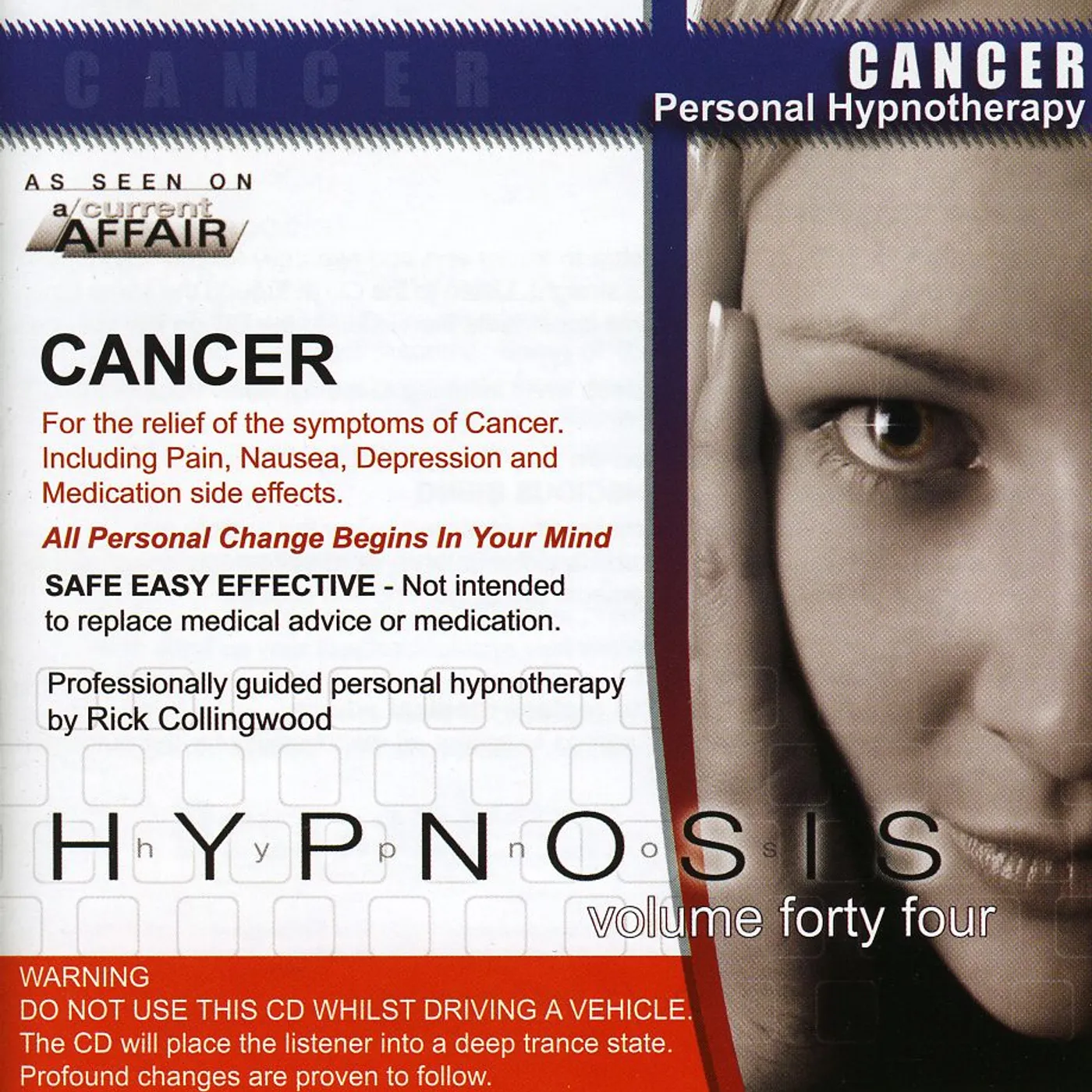 Rick Collingwood CANCER RELIEF CD