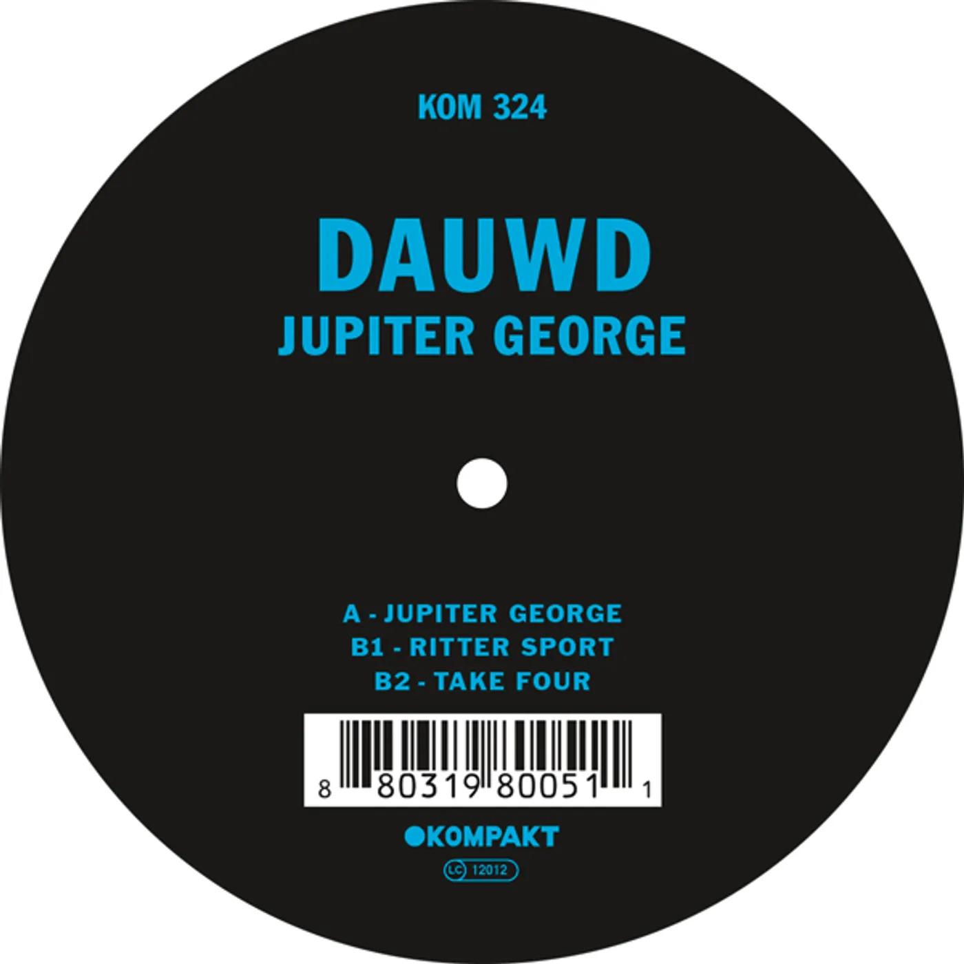 Dauwd Jupiter George Vinyl Record