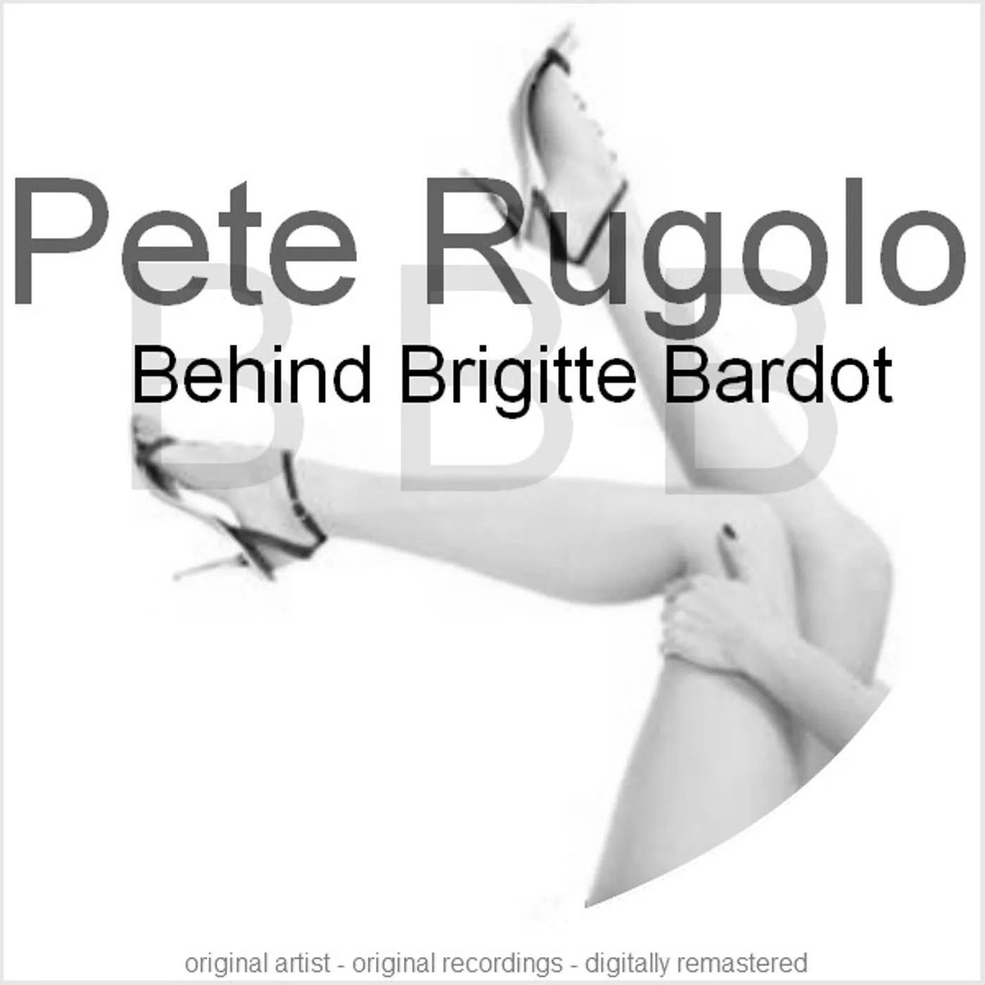 Pete Rugolo BEHIND BRIGITTE BARDOT Vinyl Record - Spain Release