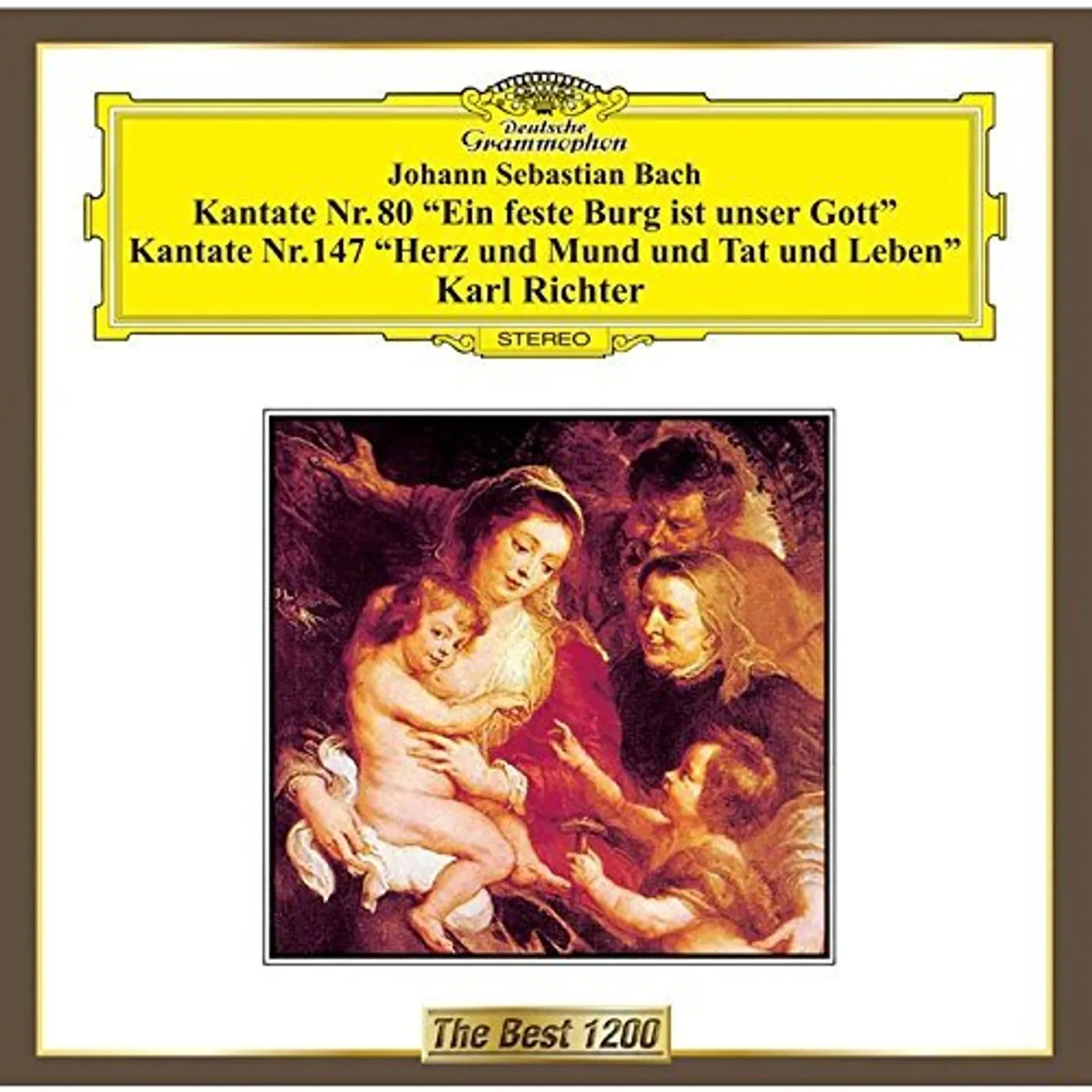 Karl Richter J. S. BACH: CANTATES NO. 80 & NO. 147 CD