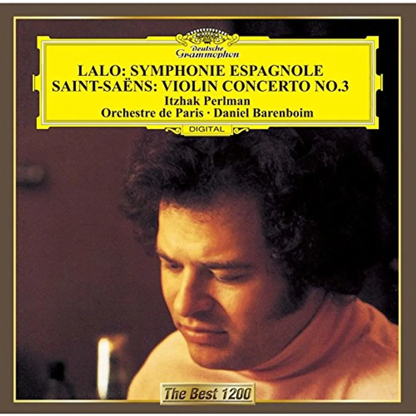Itzhak Perlman LALO: SYMPHONIE ESPAGNOLE / SAENS: VIOLIN CONCERTO NO.3 CD