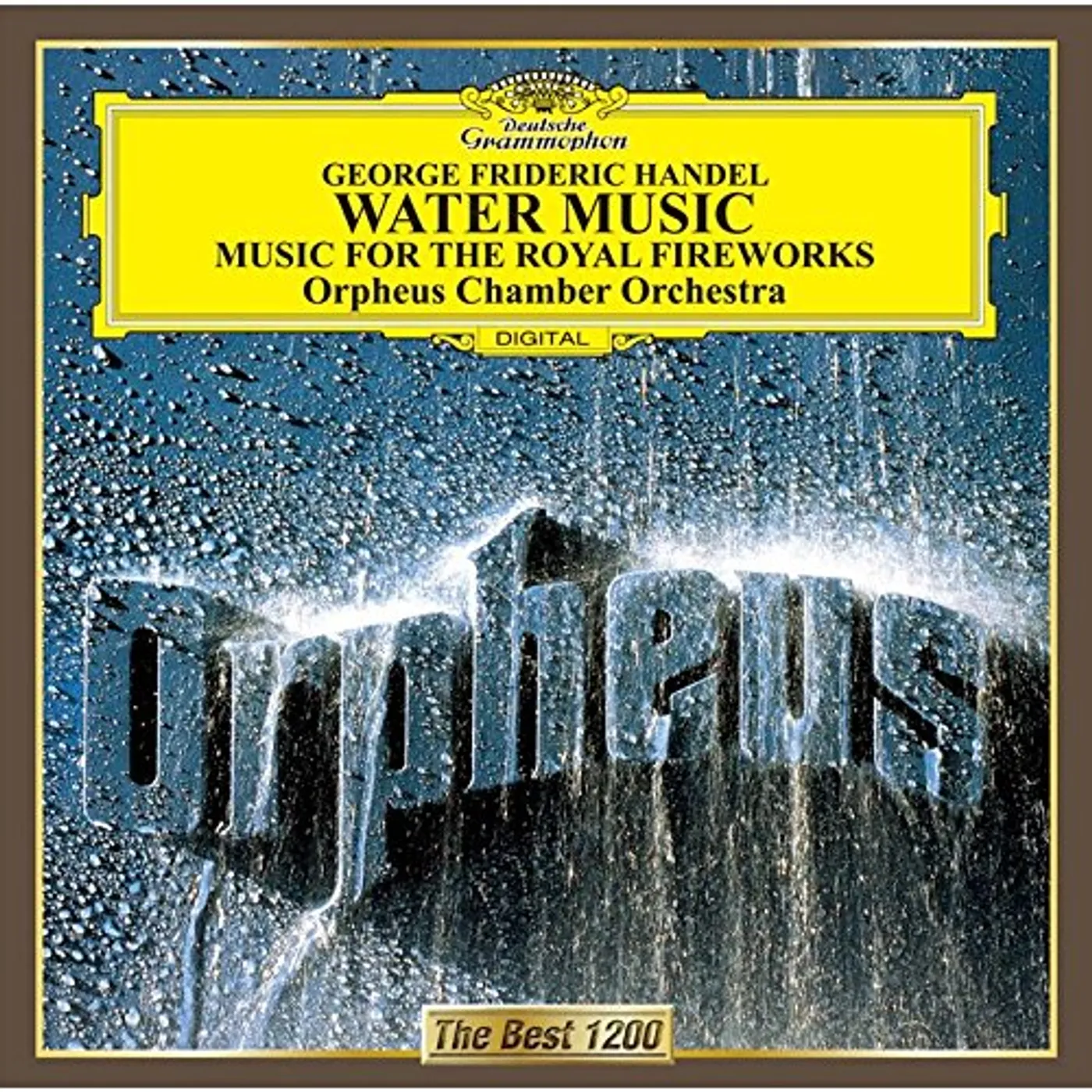 Orpheus Chamber Orchestra HANDEL: WATER MUSIC. MUSIC FOR THE CD