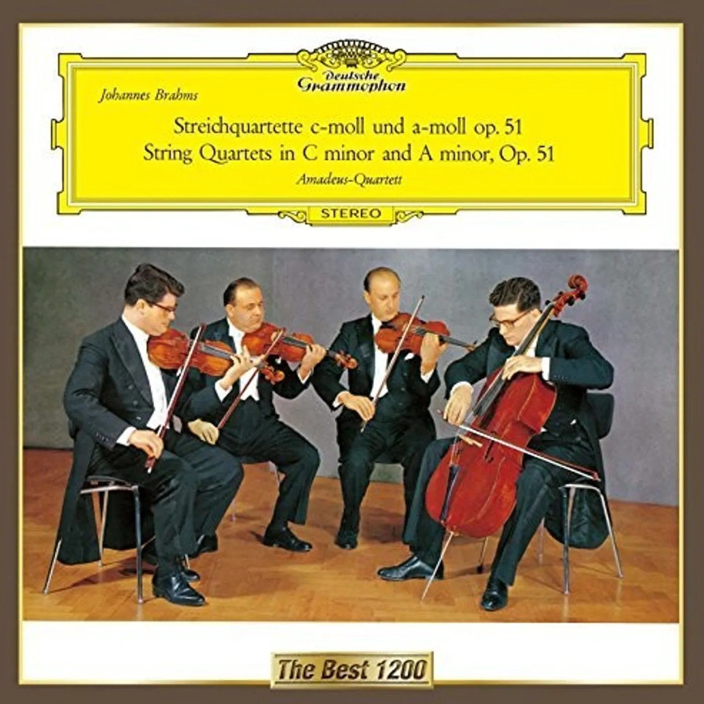 Amadeus Quartet BRAHMS: STRING QUARTET NO. 3 CD