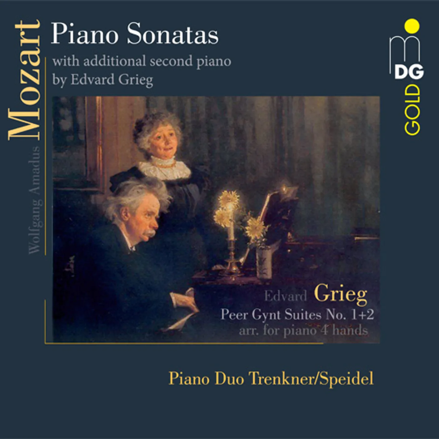 Evelinde Trenkner MOZART PIANO SONATAS & GRIEG PEER GYNT SUITES Vinyl Record