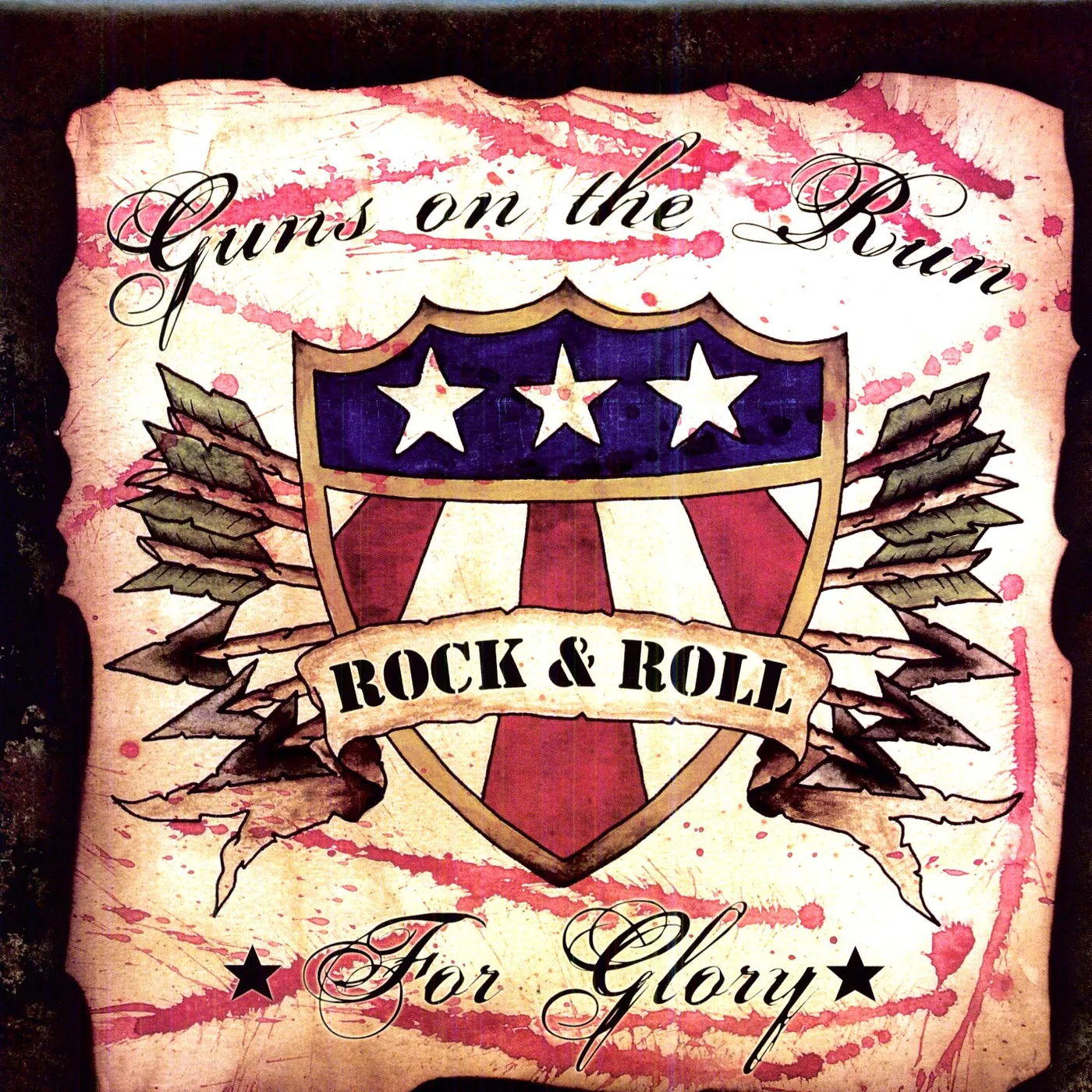 Guns On The Run For Glory Vinyl Record
