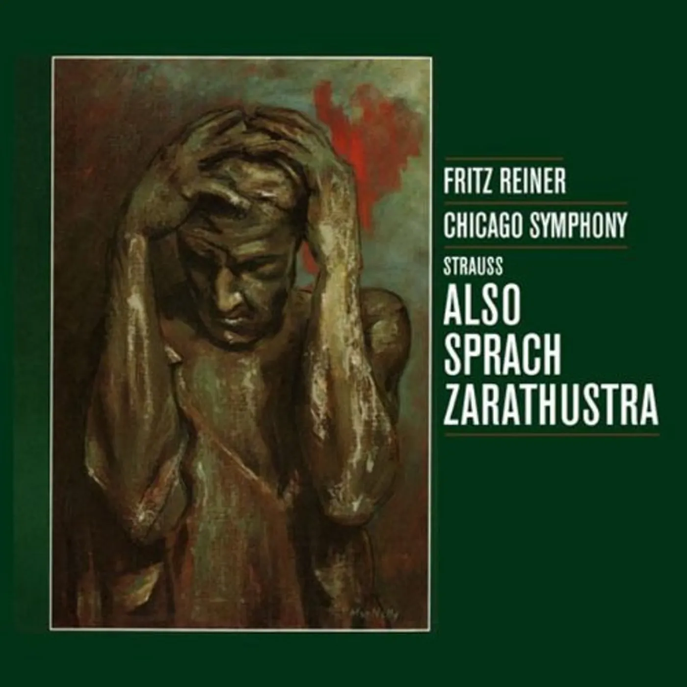 Fritz Reiner RICHARD STRAUSS ALSO SPRACH ZARATHUSTRA Vinyl Record