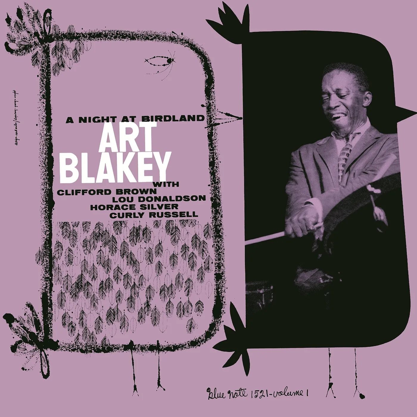 Art Blakey NIGHT AT BIRDLAND 1 Vinyl Record