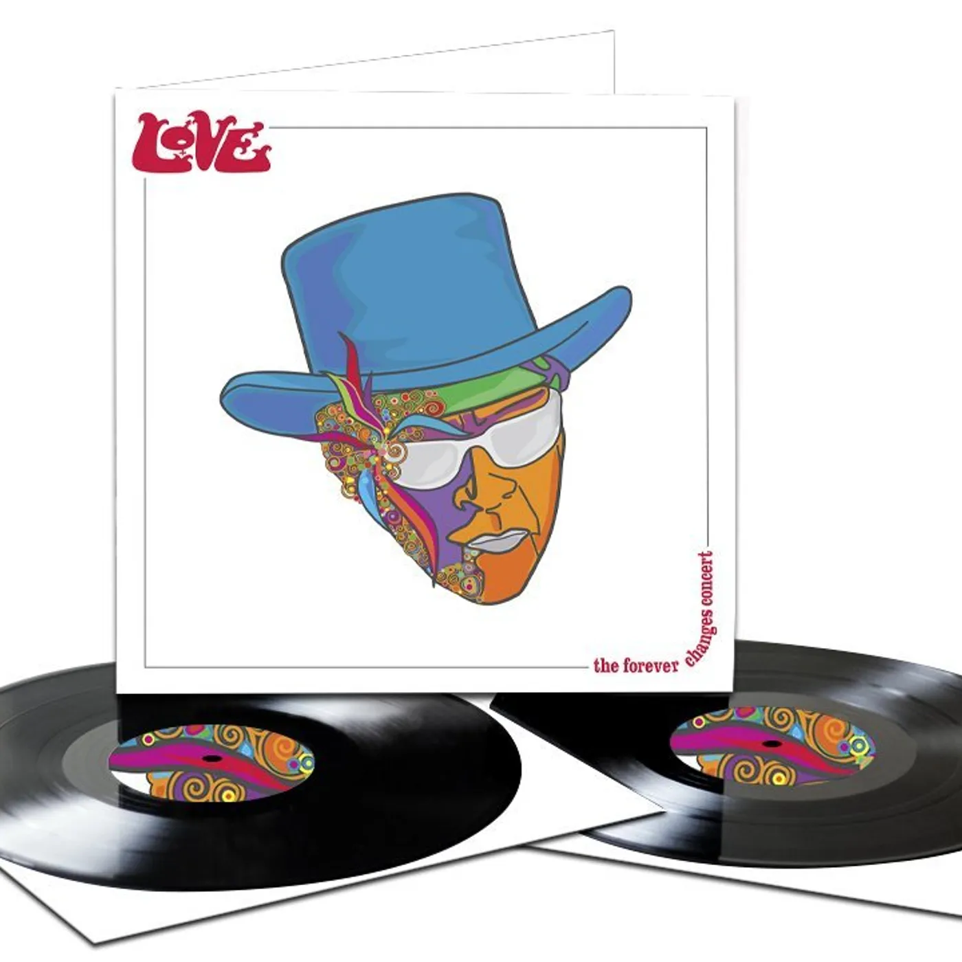 Love FOREVER CHANGES LIVE Vinyl Record