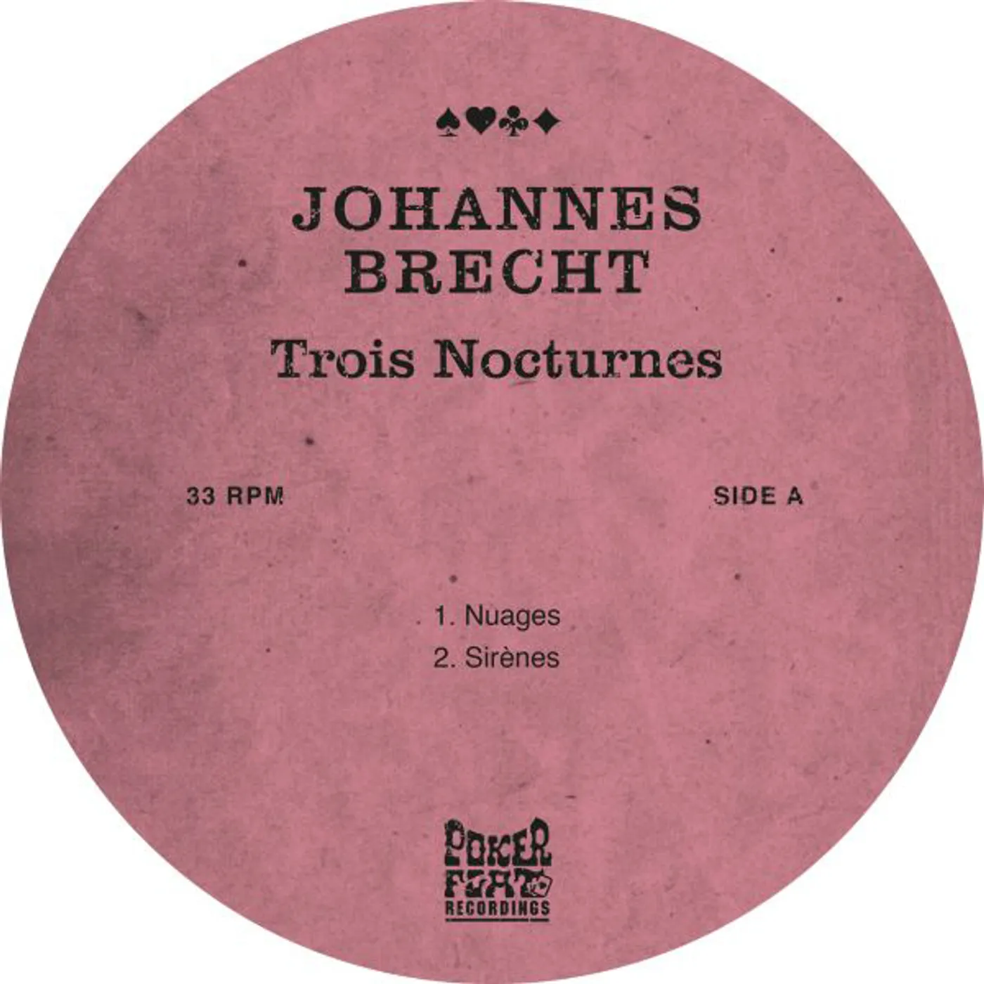 Johannes Brecht Trois Nocturnes Vinyl Record