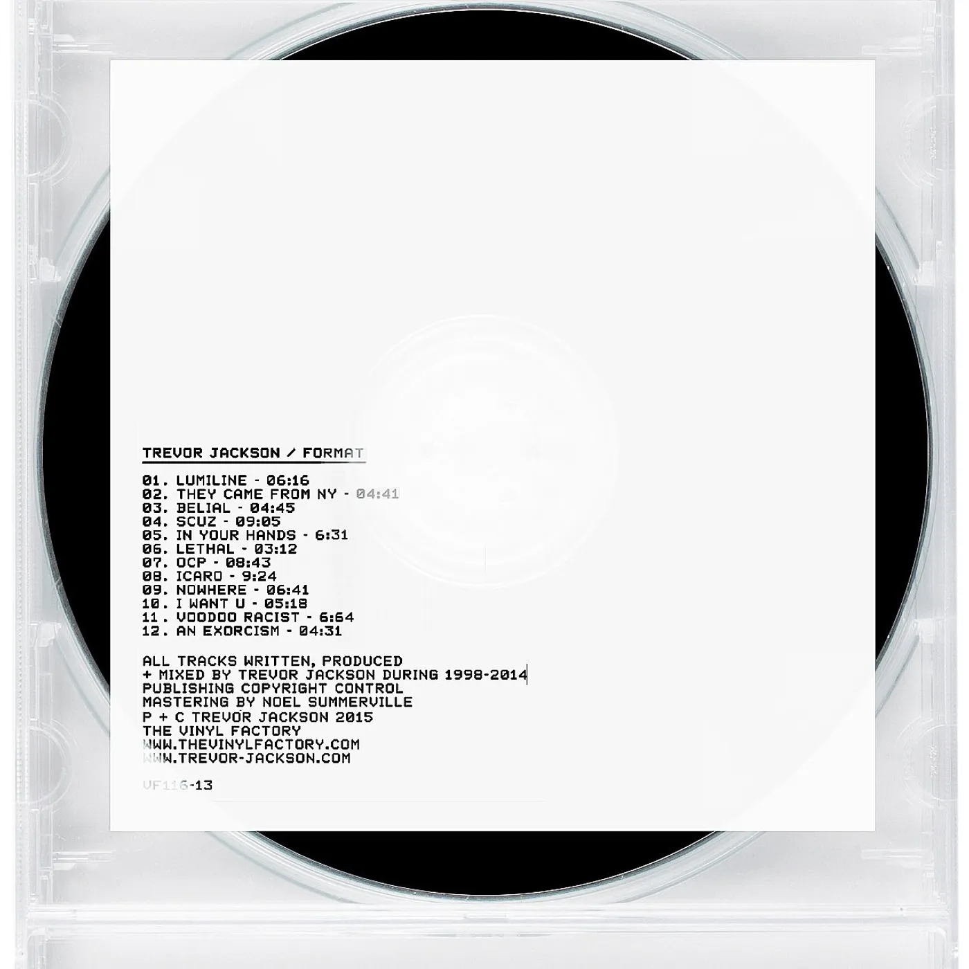 Trevor Jackson FORMAT Vinyl Record - UK Release