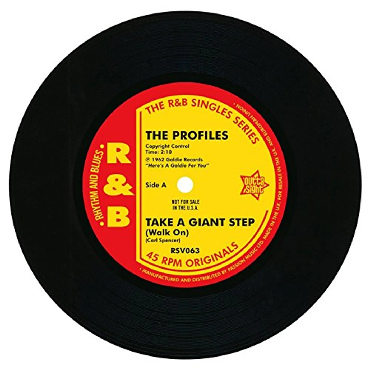 Johnny Appalaghian Profiles TAKE A GIANT STEP / UP IN SMOKE Vinyl Record