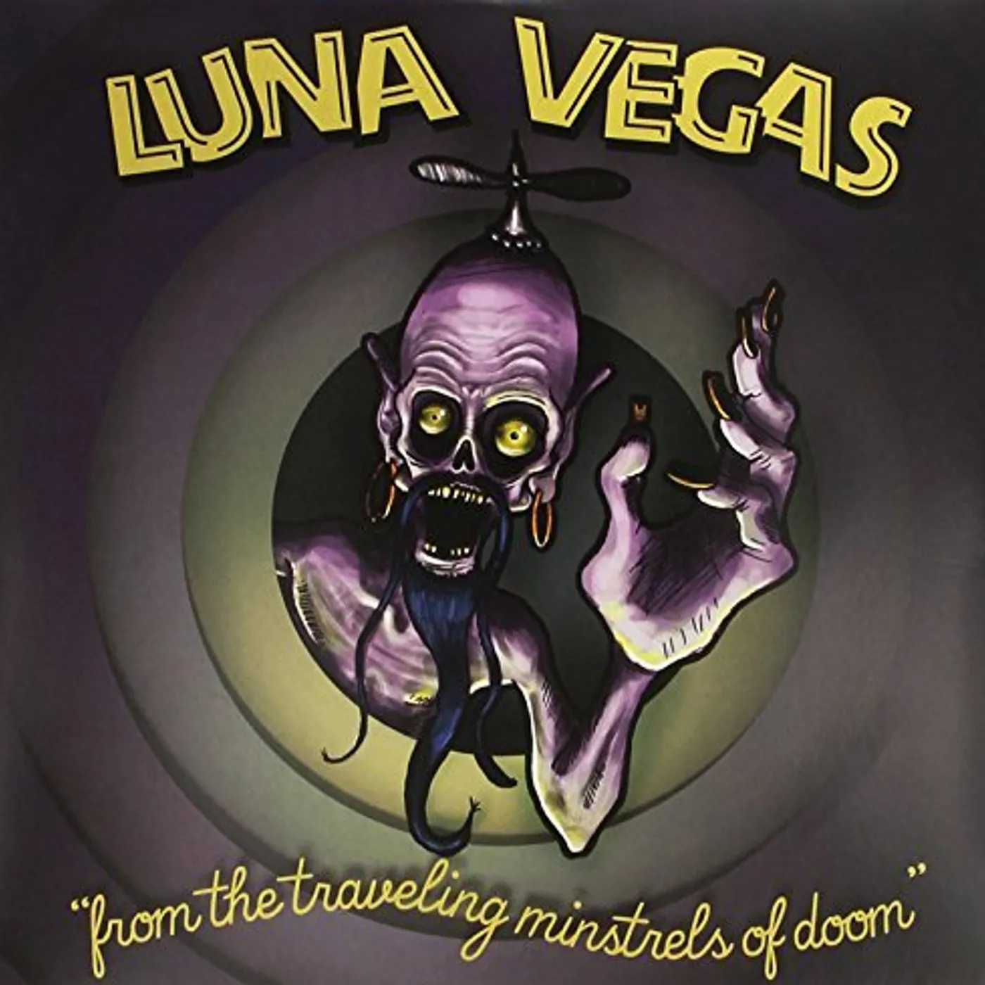 Luna Vegas FROM THE TRAVELLING MINSTRELS (PURPLE VINYL) Vinyl Record