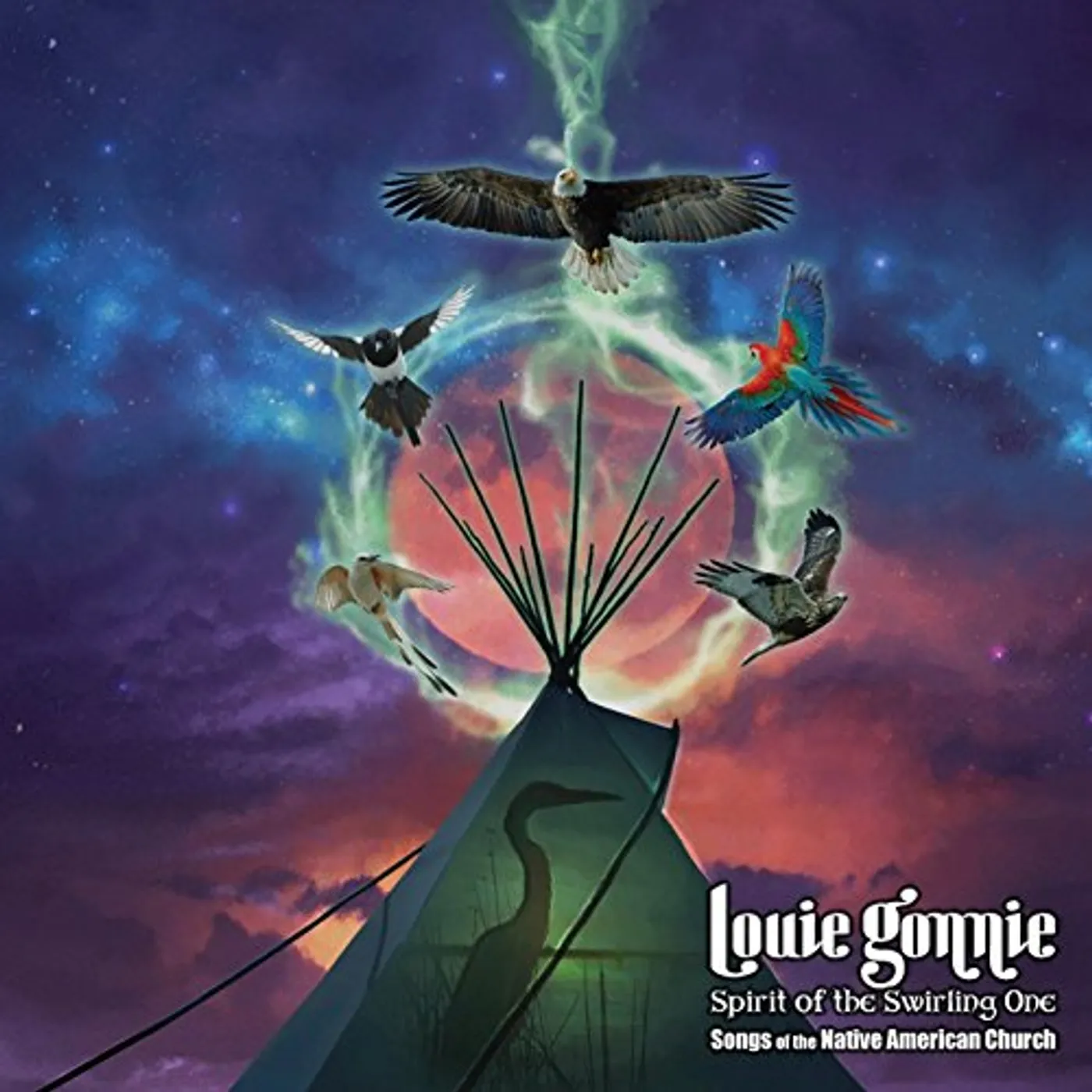Louie Gonnie SPIRIT OF THE SWIRLING ONE: SONGS OF THE NAC CD
