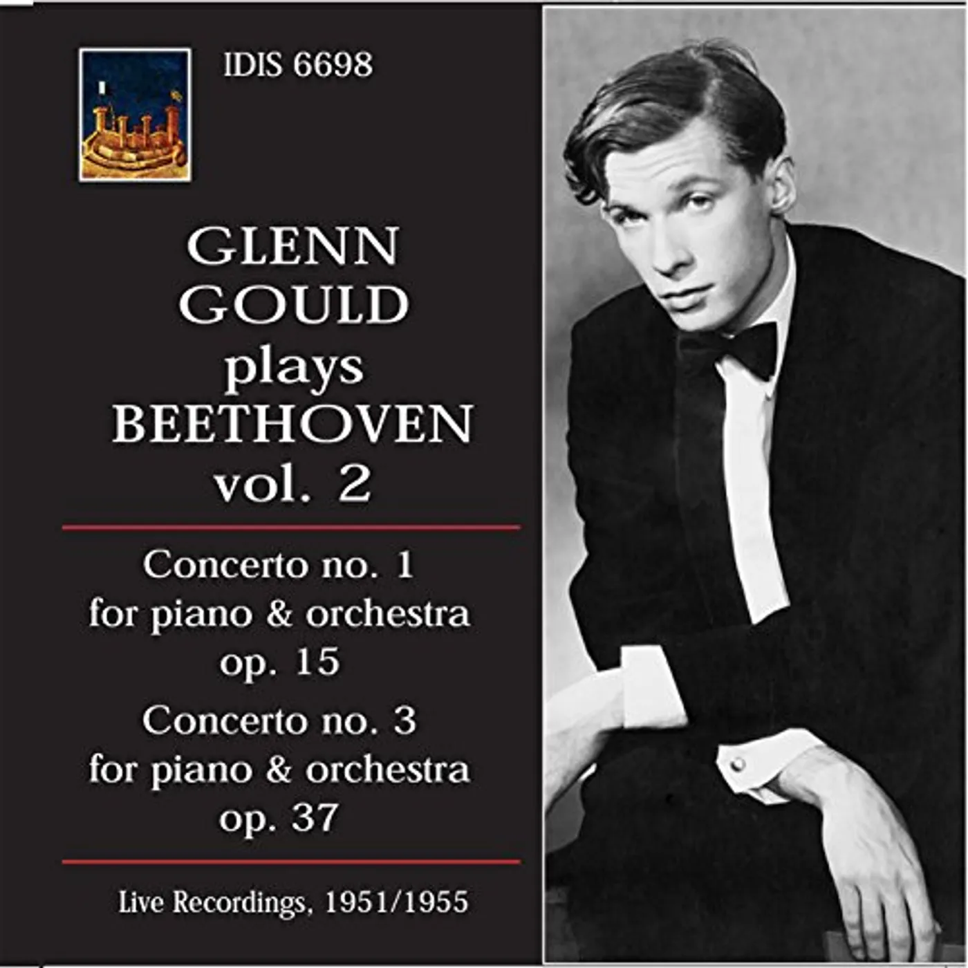 Beethoven / Glenn Gould GLENN GOULD PLAYS BEETHOVEN CTOS NOS. 1 & 3 VOL. 2 CD