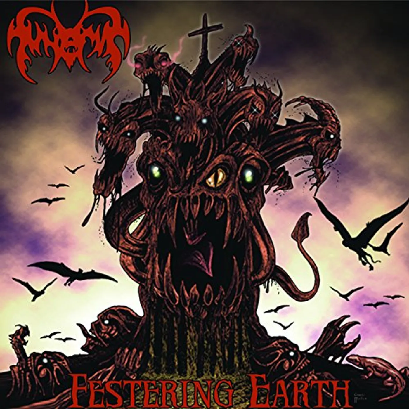 Funerus FESTERING EARTH CD