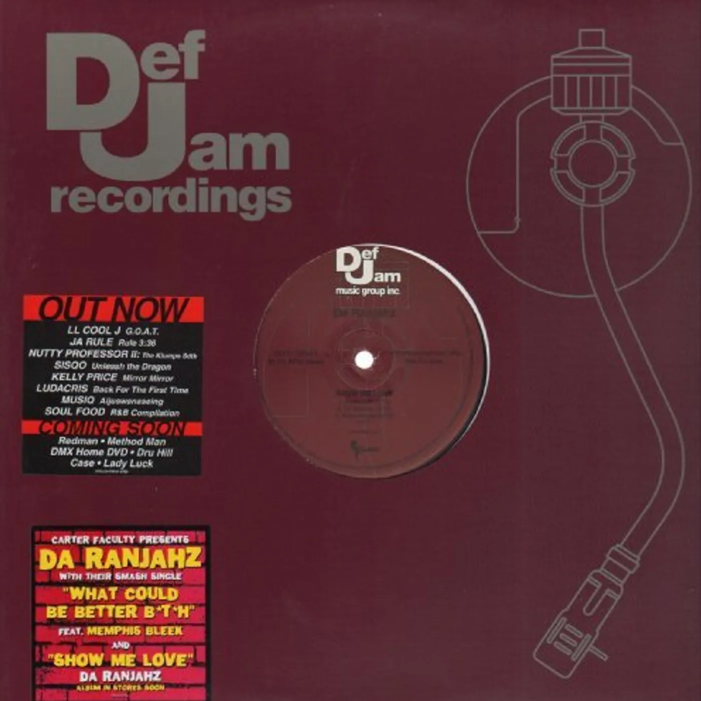 Da Ranjahz SHOW ME LOVE Vinyl Record