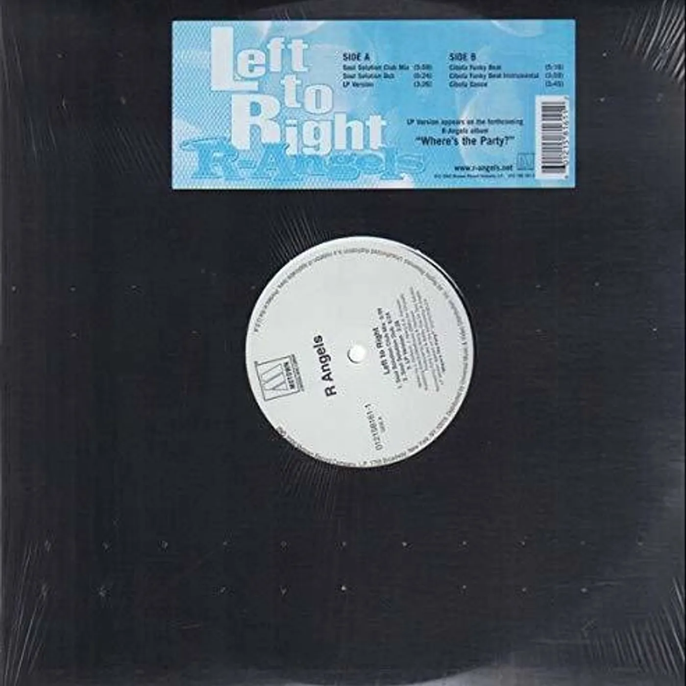 R Angels Left To Right Vinyl Record