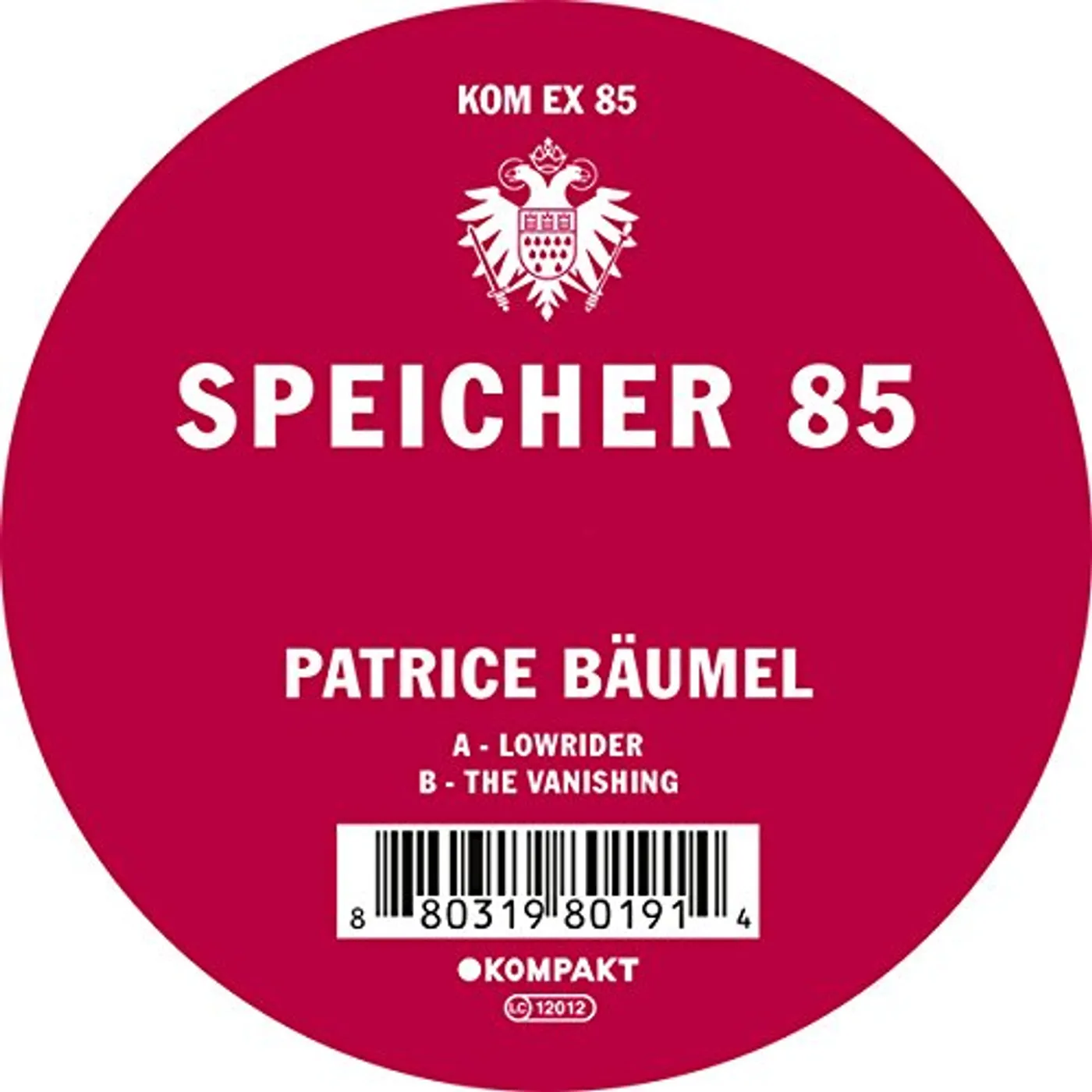 Patrice Bäumel Speicher 85 Vinyl Record