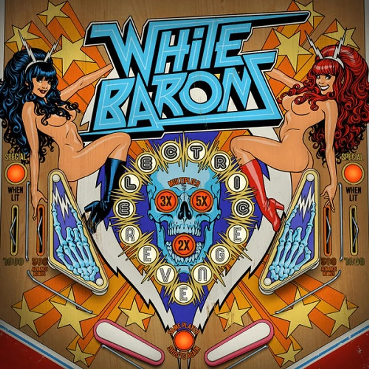The White Barons Electric Revenge Vinyl Record