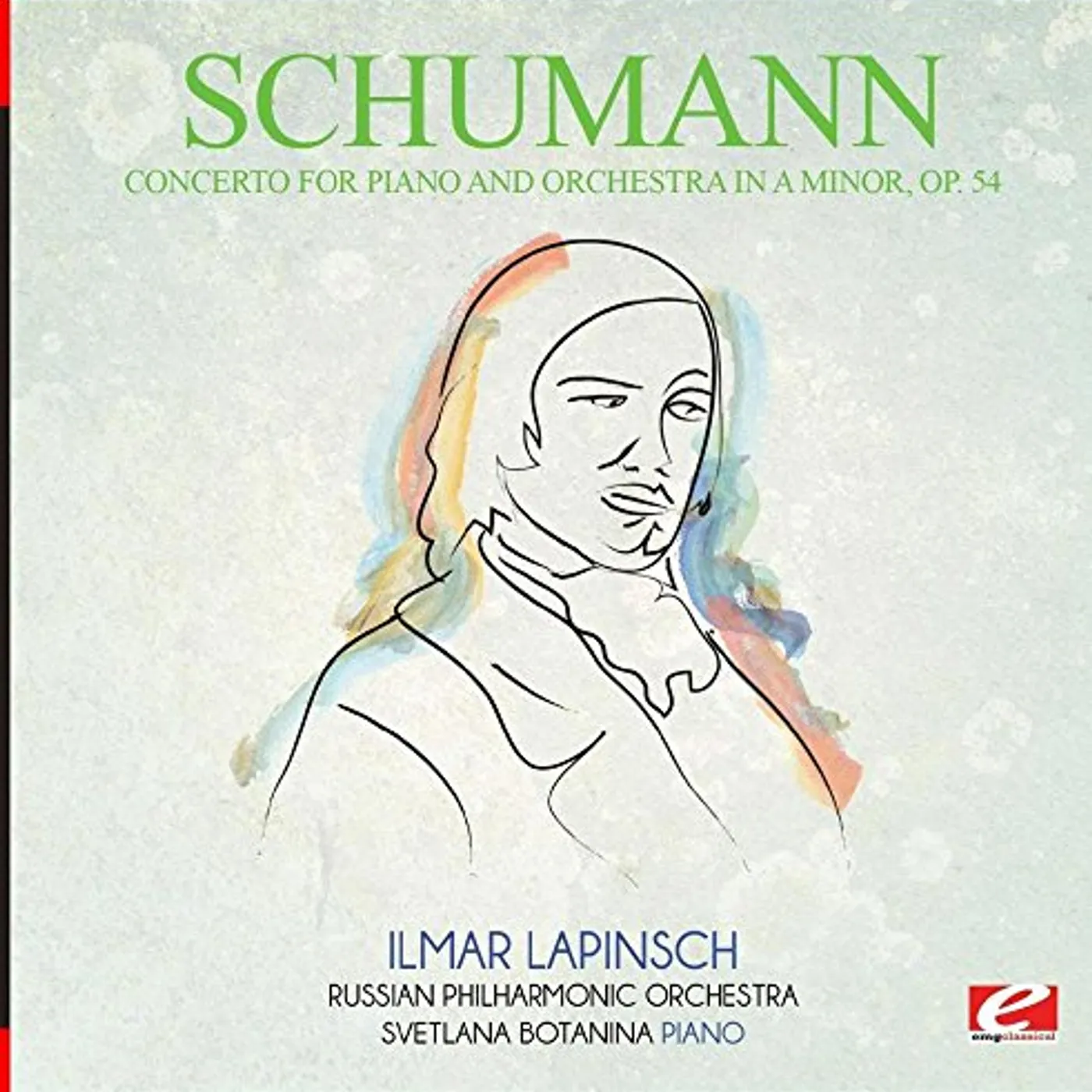 Schumann CONCERTO FOR PIANO AND ORCHESTRA IN A MINOR OP. 54 CD