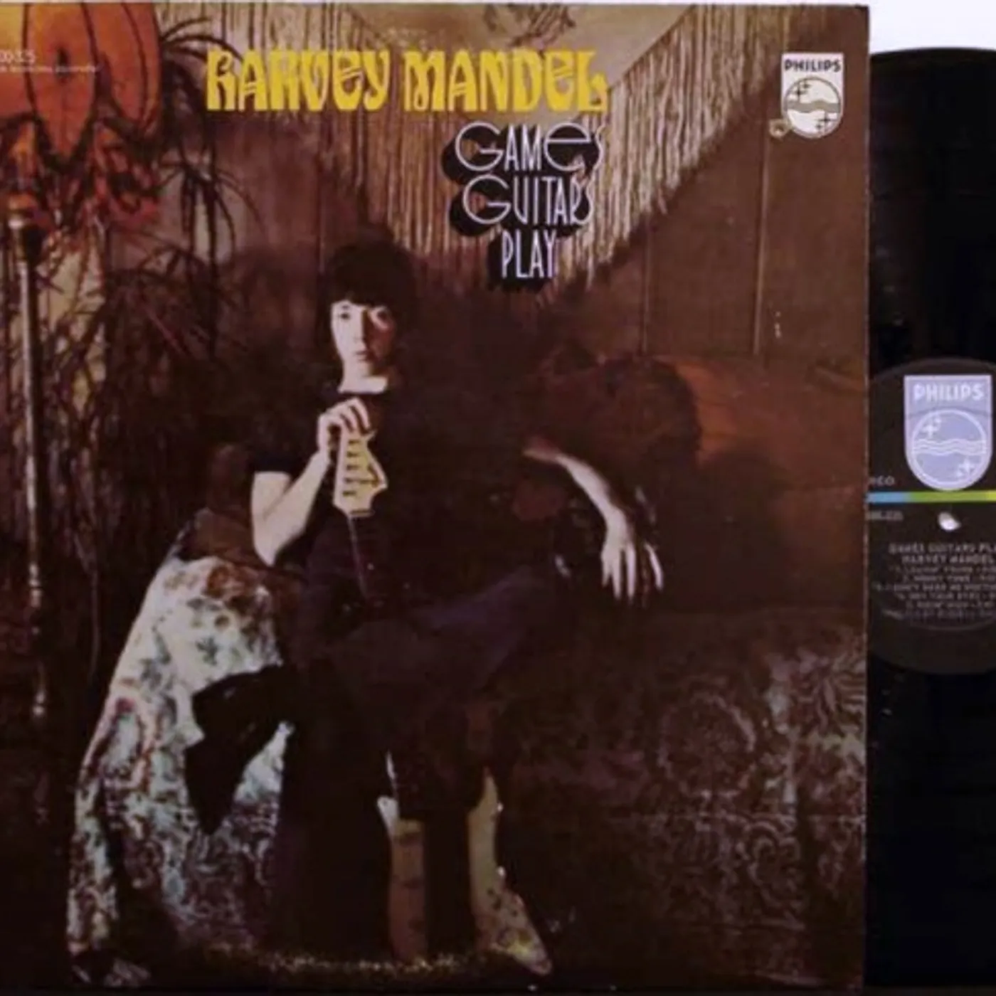 Harvey Mandel Games Guitars Play Vinyl Record