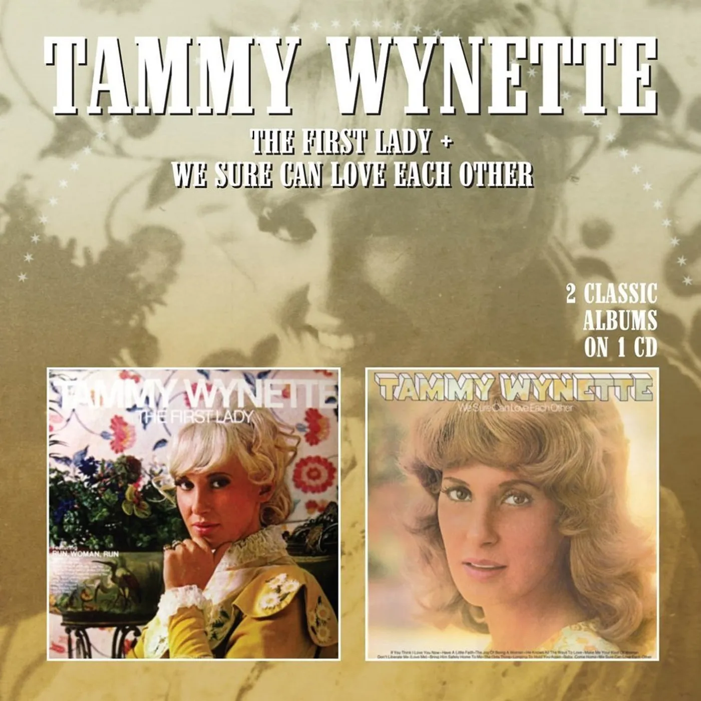 Tammy Wynette FIRST LADY / WE SURE CAN LOVE EACH OTHER CD