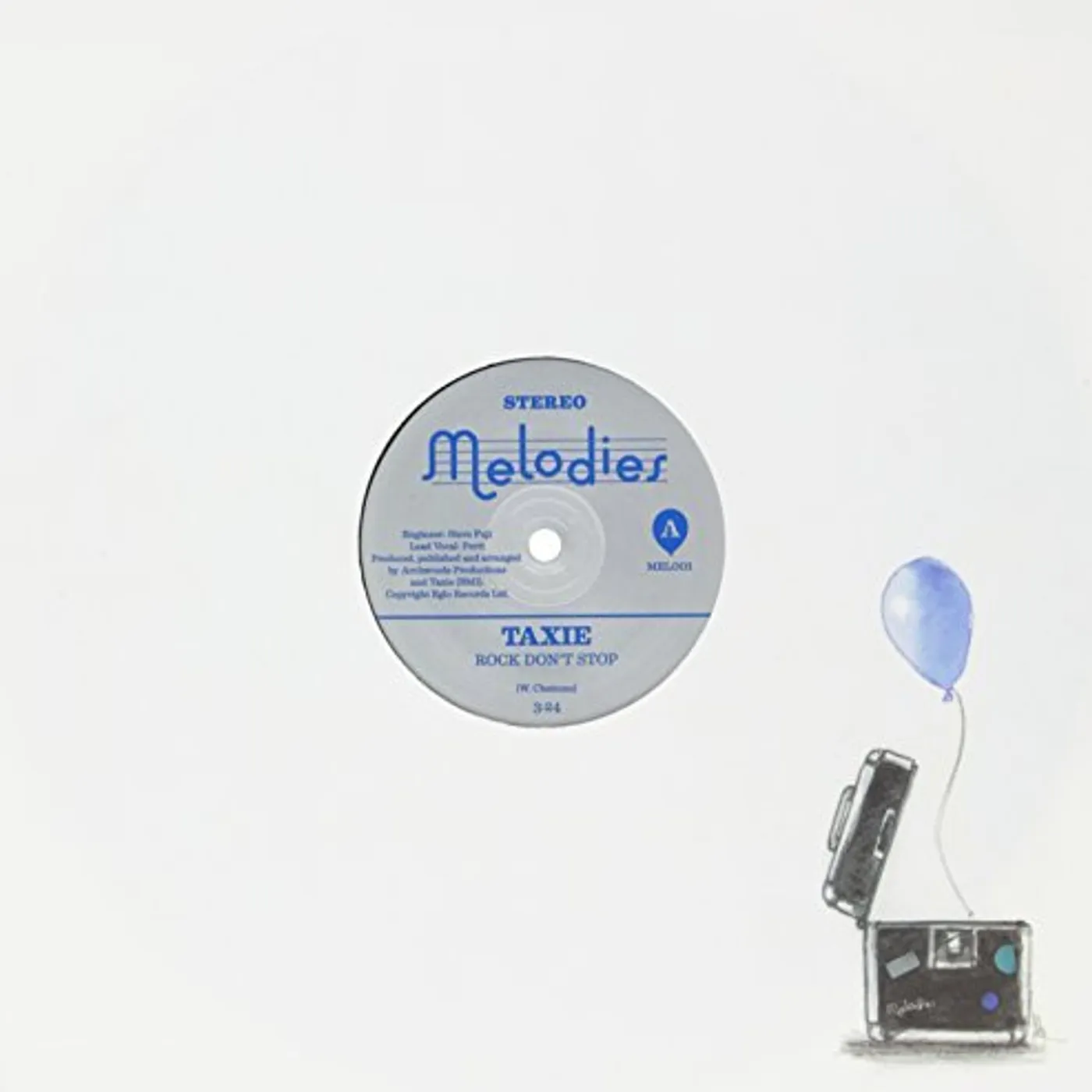 Taxie ROCK DON'T STOP Vinyl Record - UK Release