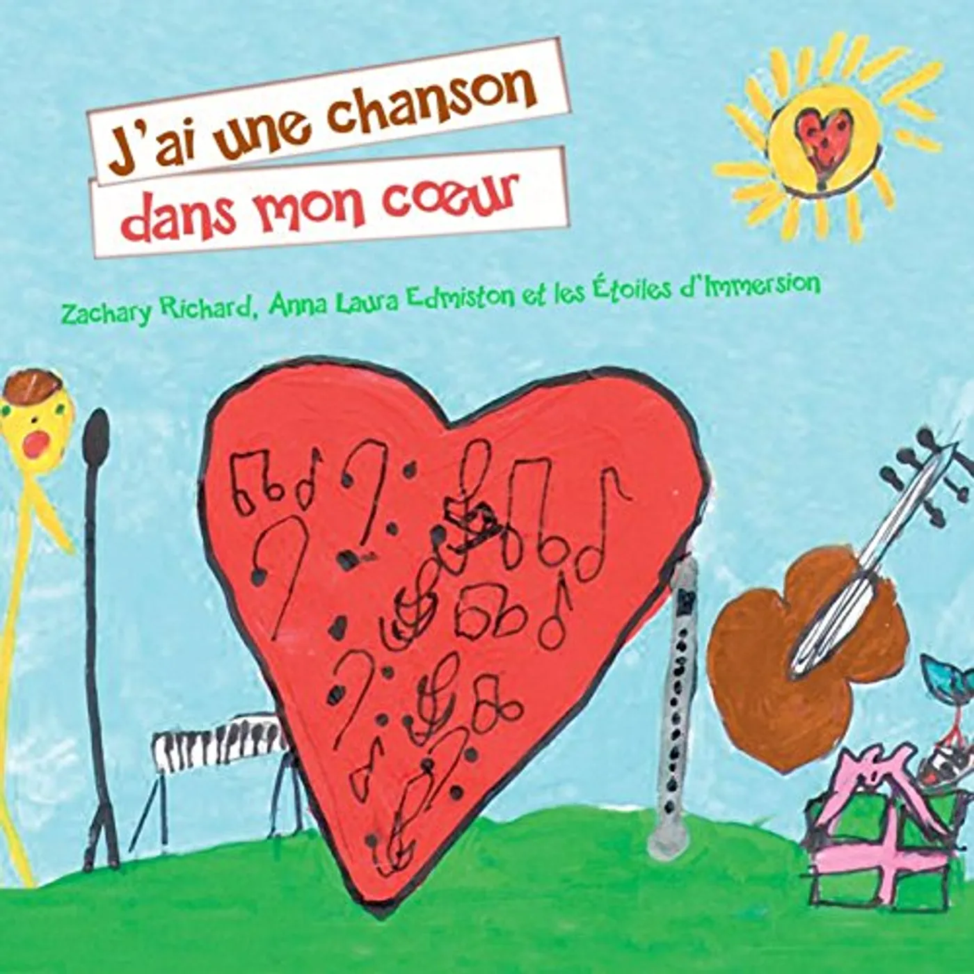 Zachary Richard J'AI UNE CHANSON DANS MON COEUR CD