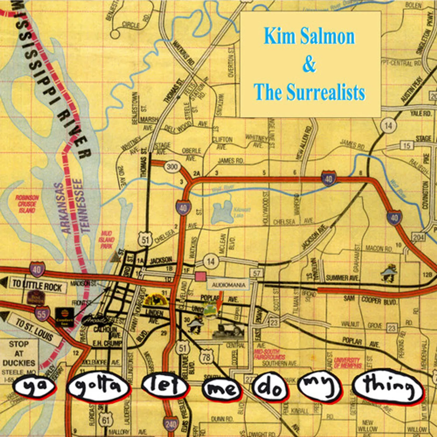 Kim Salmon and the Surrealists Ya Gotta Let Me Do My Thing Vinyl Record