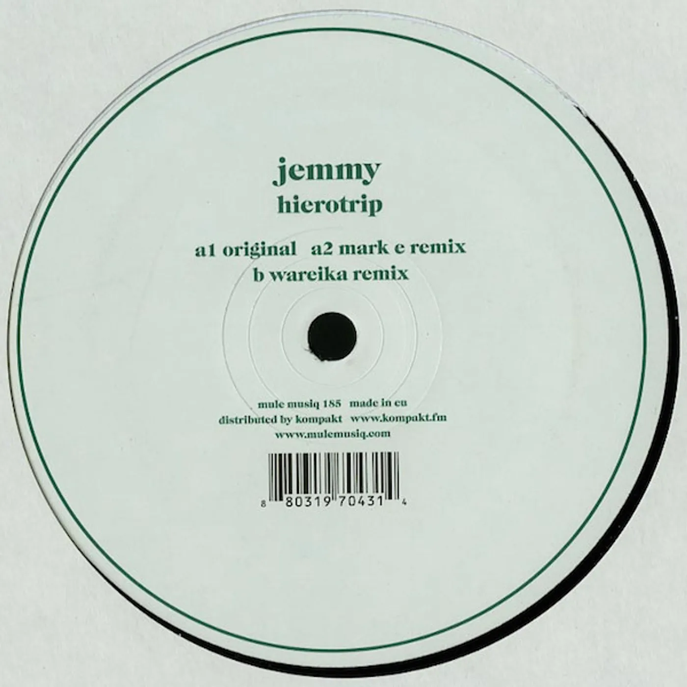 Jemmy Hierotrip Vinyl Record