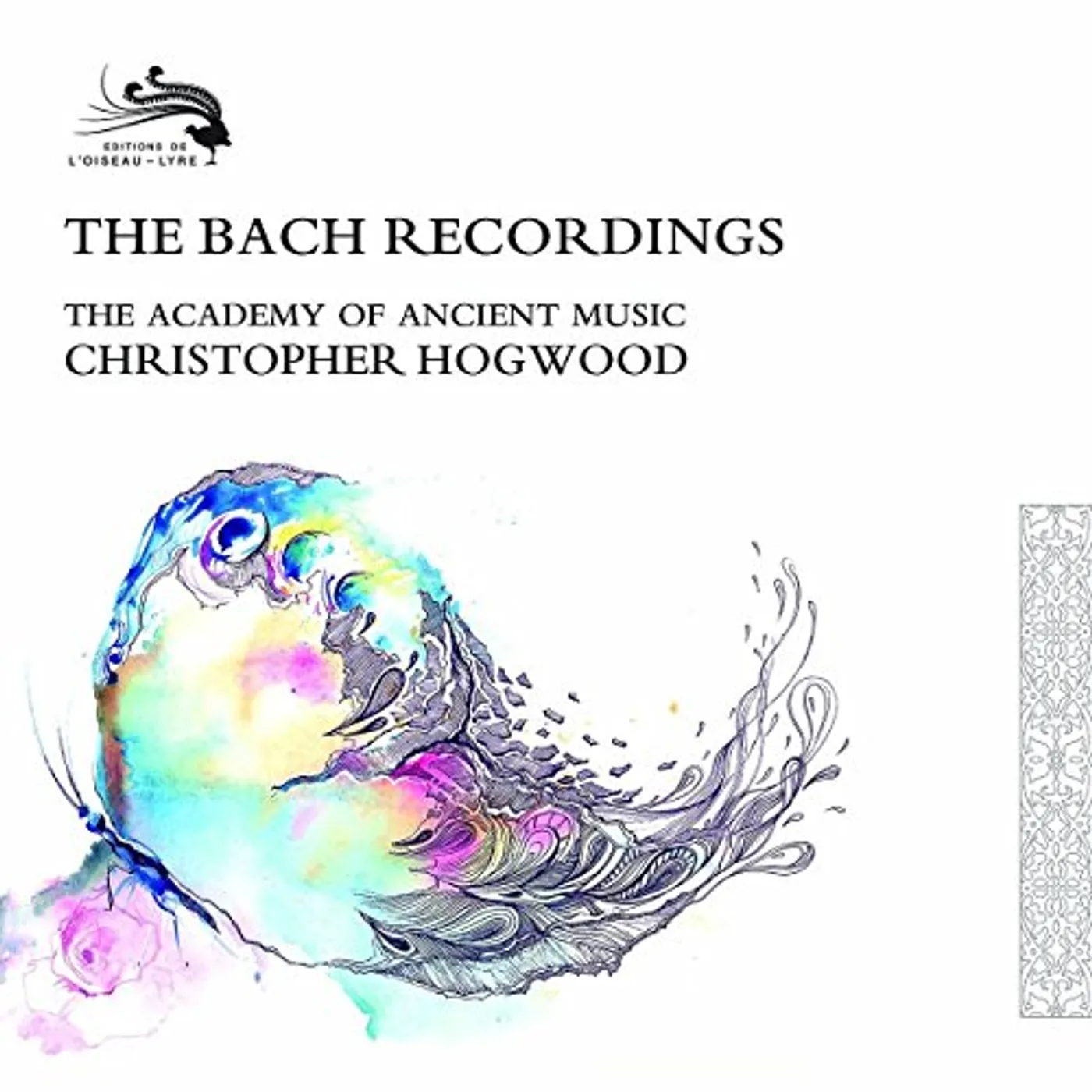 Christopher Hogwood BACH RECORDINGS CD