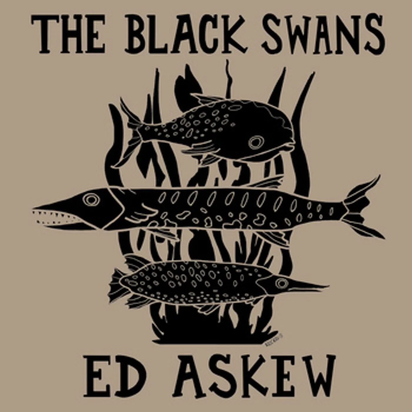 Ed Askew and The Black Swans SPLIT 7 Vinyl Record