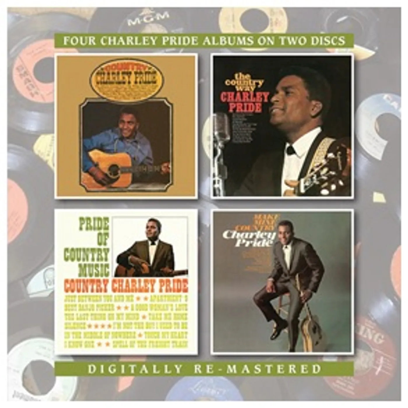 COUNTRY CHARLEY PRIDE / THE COUNTRY WAY CD