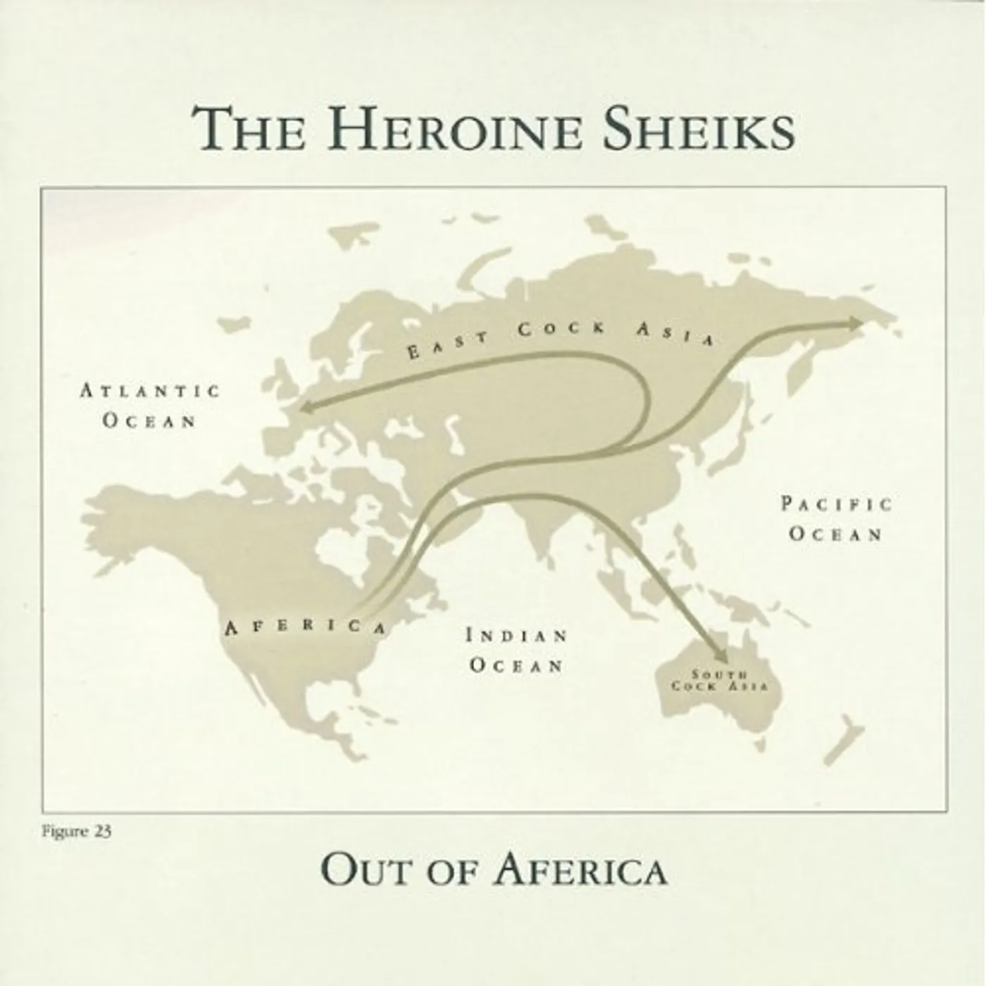 Heroine Sheiks OUT OF AFERICA CD