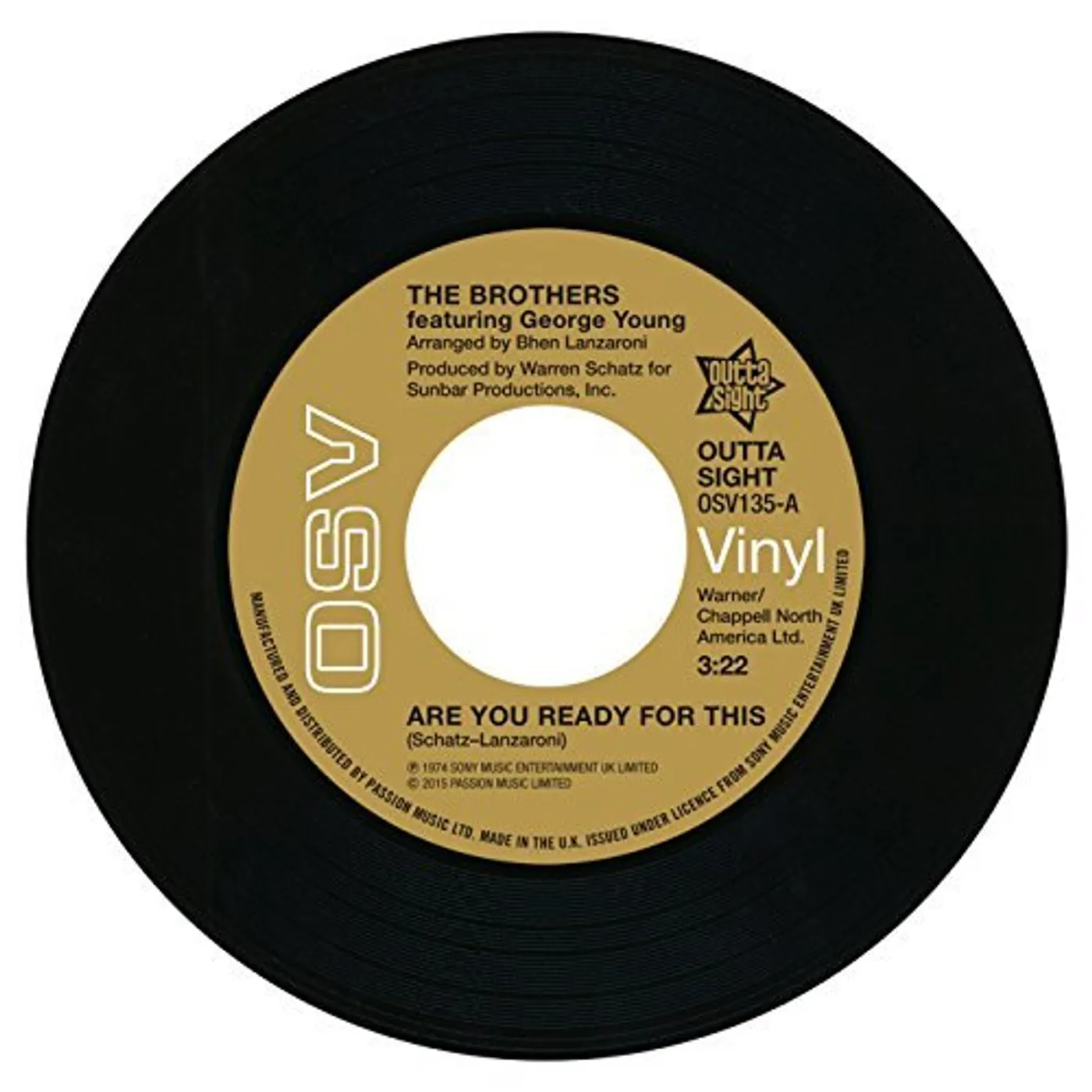 TRUMAINS BROTHERS ARE WE READY FOR THIS / RIPE FOR THE PICKIN' Vinyl Record