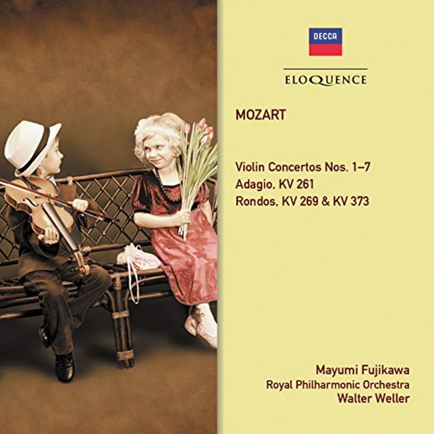 Mayumi Fujikawa MOZART: VIOLIN CONCERTOS 1-7 ETC. CD