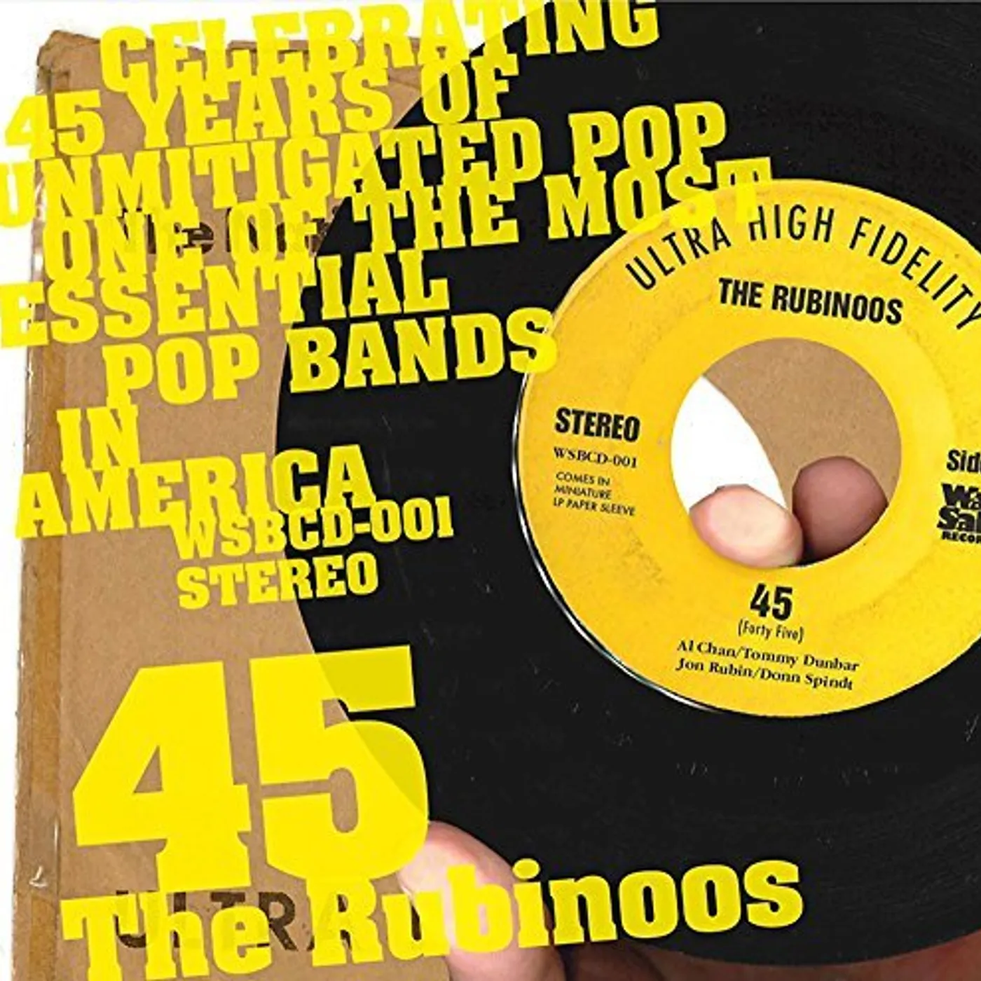 The Rubinoos 45 CD