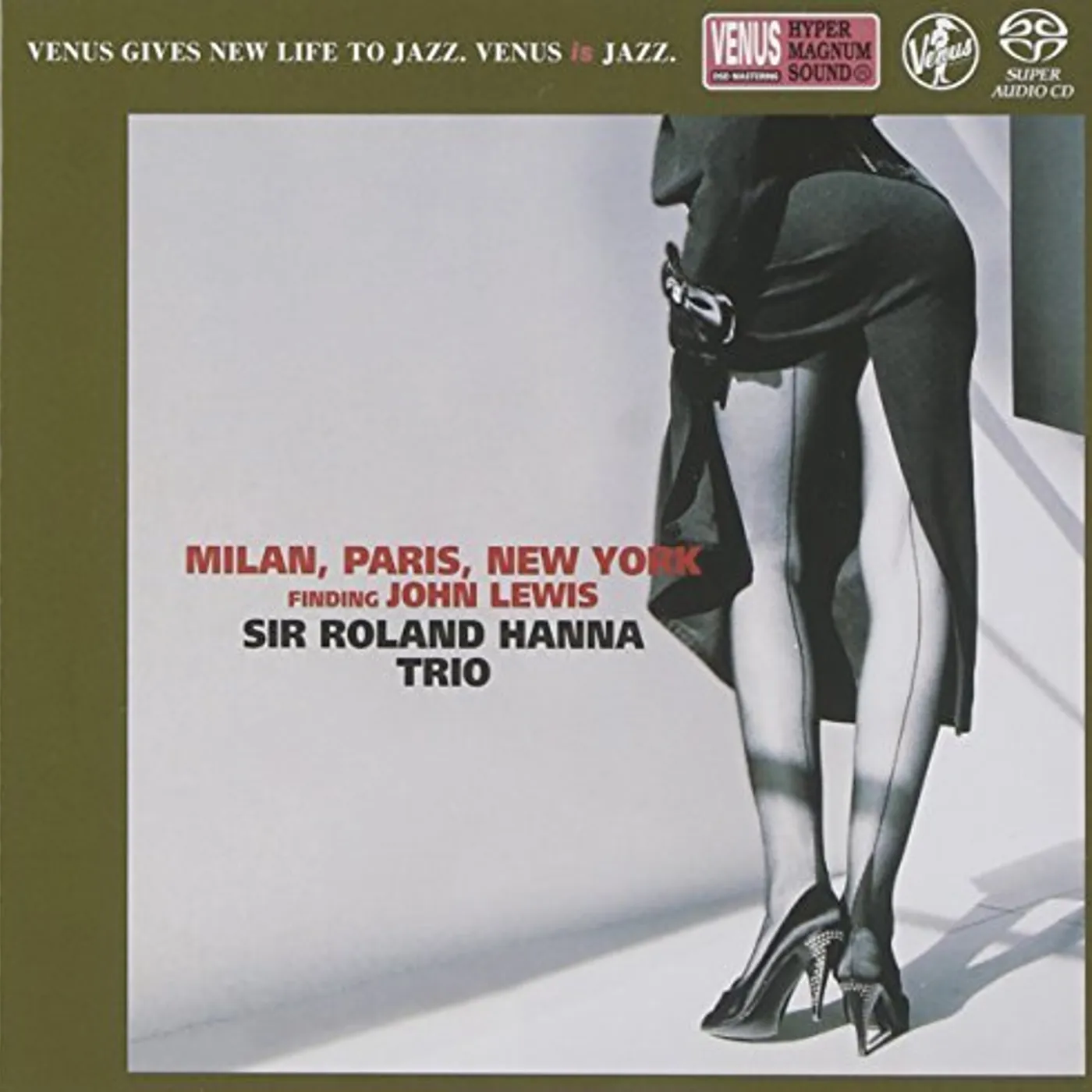 Roland Hanna MILANO PARIS NEW YORK CD Super Audio CD