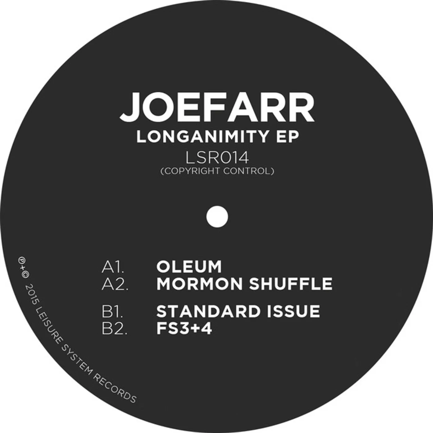 joeFarr Longanimity Vinyl Record