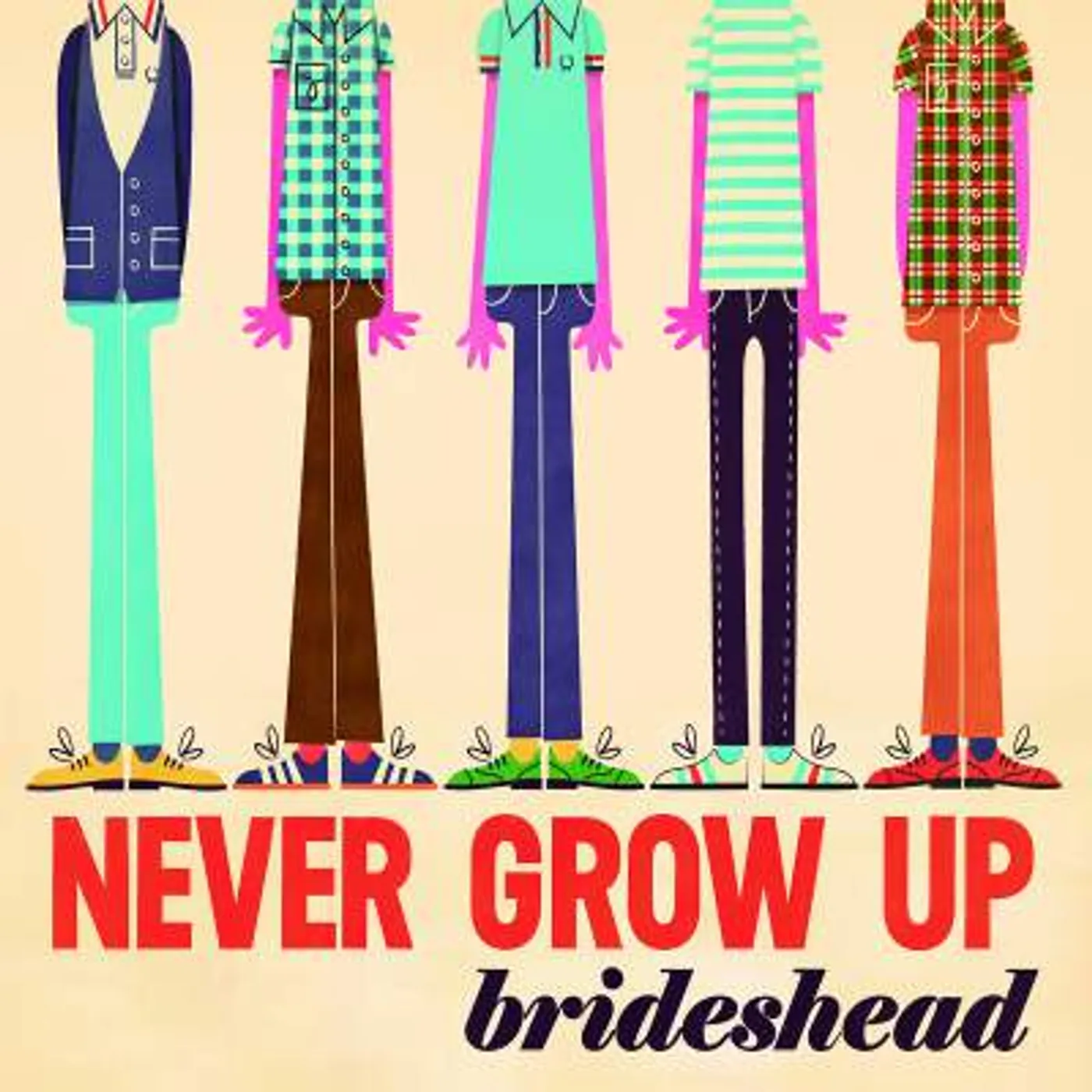 Brideshead NEVER GROW UP CD