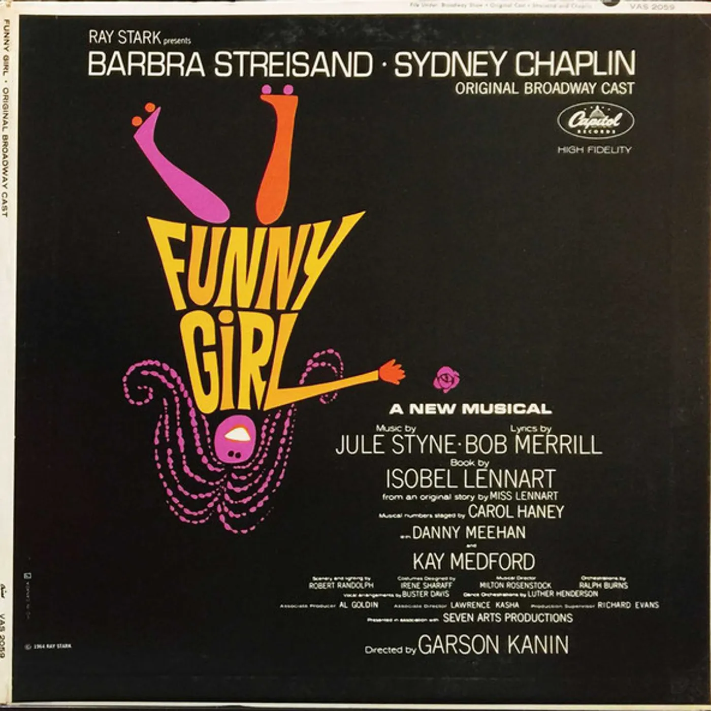 FUNNY GIRL / O.B.C. Vinyl Record