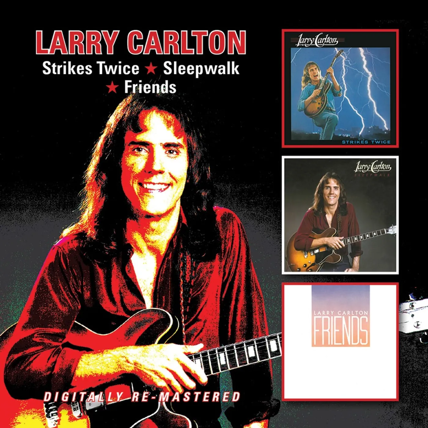 Larry Carlton STRIKES TWICE SLEEPWALK FRIENDS CD