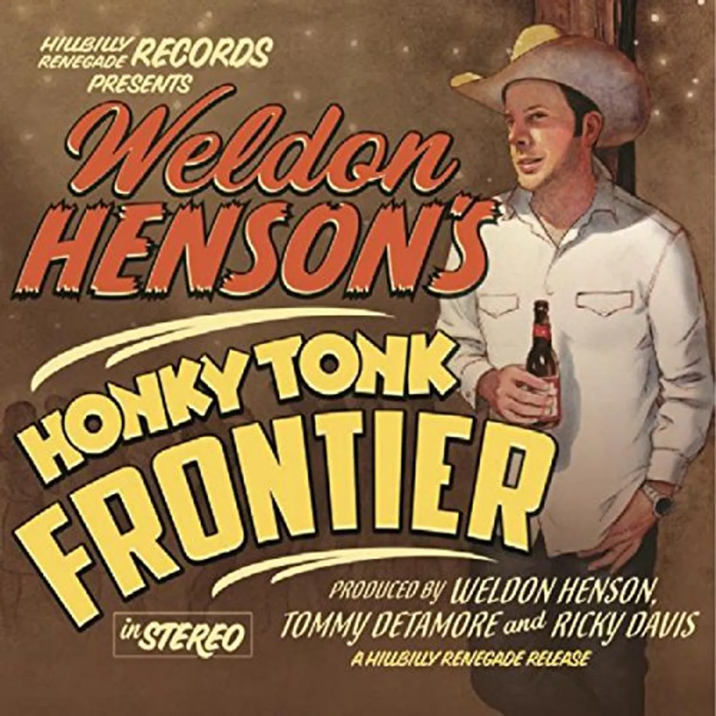 Weldon Henson HONKY TONK FRONTIER CD