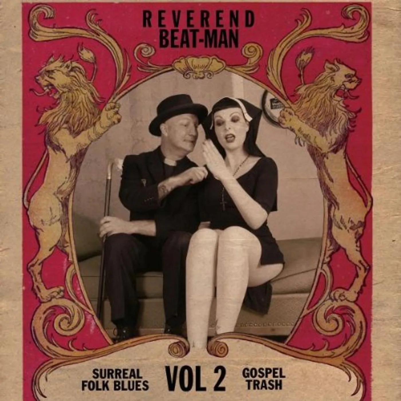 Reverend Beat-Man SURREAL FOLK BLUES GOSPEL TRASH 2 Vinyl Record