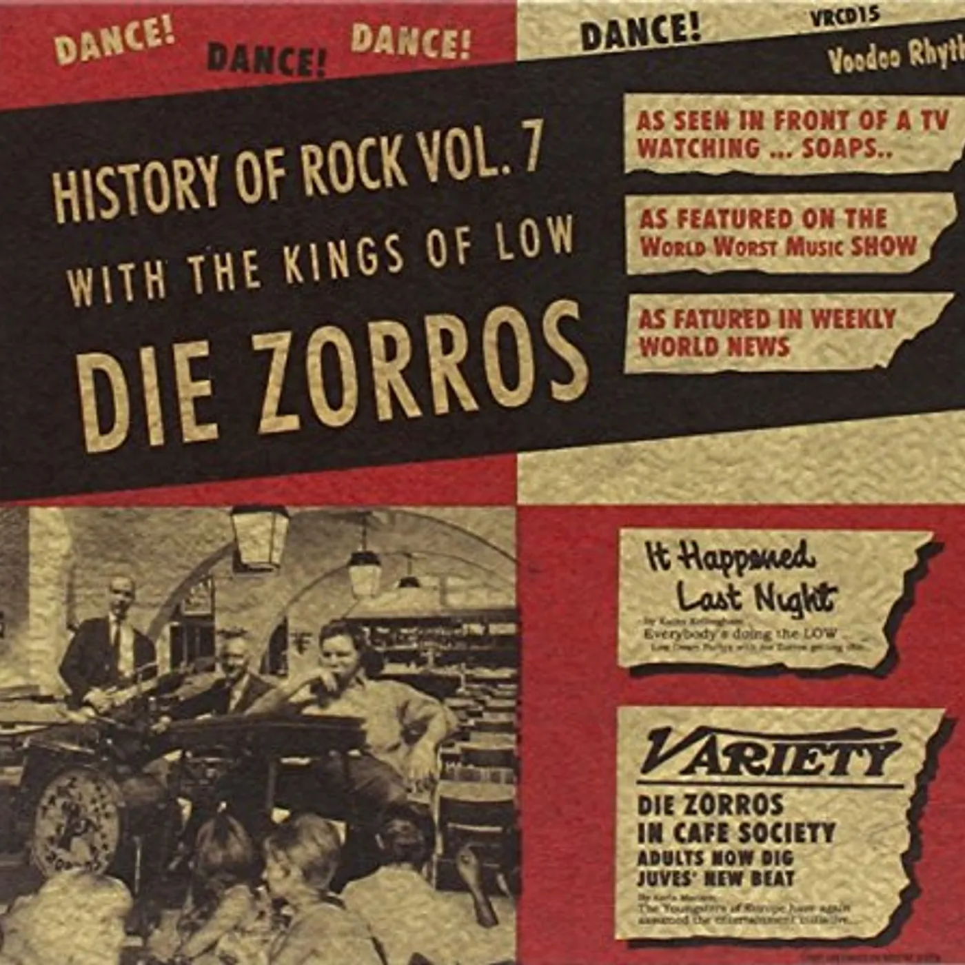 Die Zorros HISTORY OF ROCK 7 CD