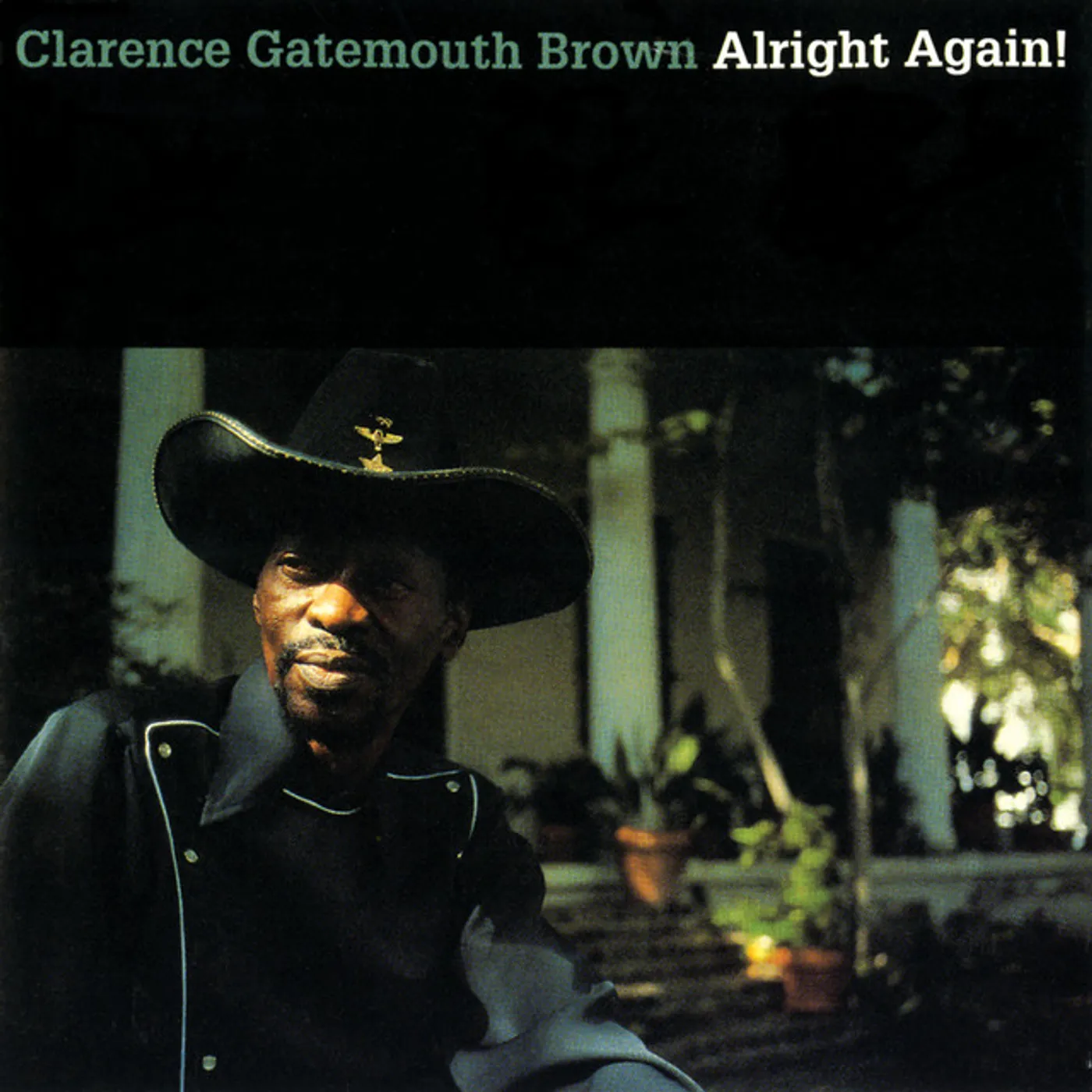 Clarence "Gatemouth" Brown ALRIGHT AGAIN Vinyl Record