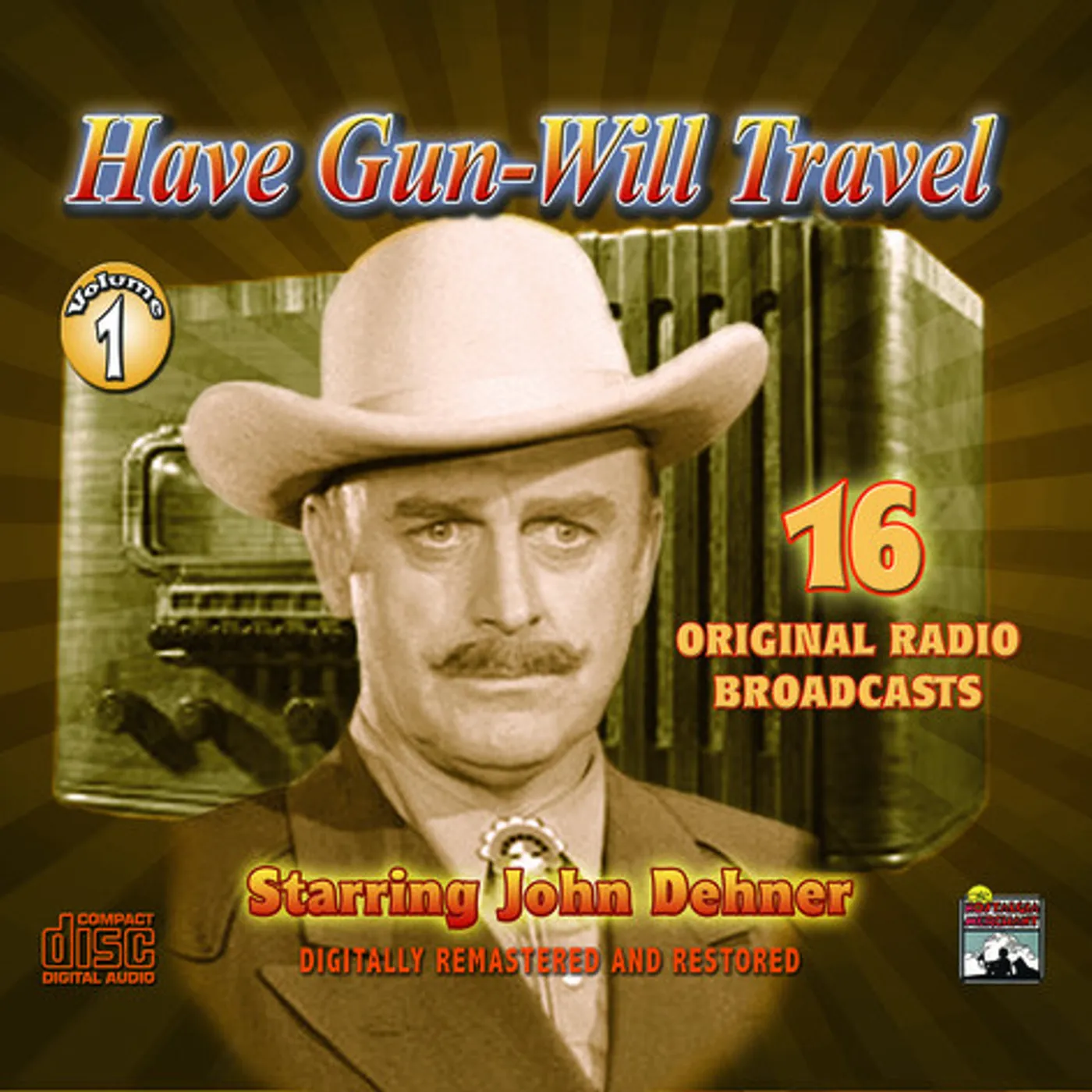 John Dehner HAVE GUN WILL TRAVEL 1 / O.R.B. CD
