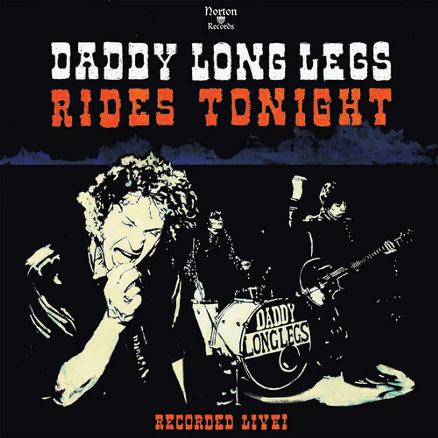 DADDY LONG LEGS RIDES TONIGHT-RECORDED LIVE! Vinyl Record