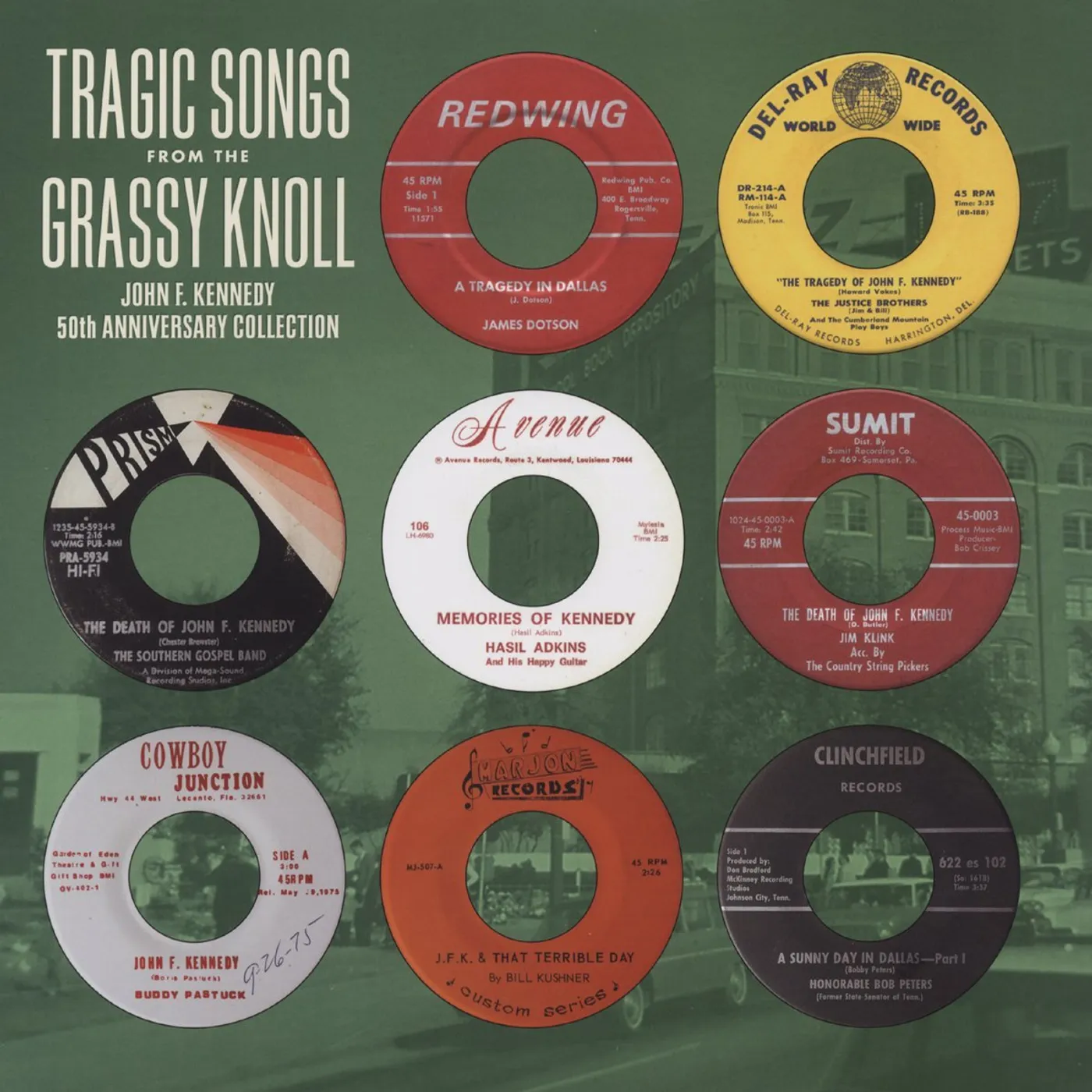 TRAGIC SONGS FROM THE GRASSY KNOLL: JFK / VAR Vinyl Record